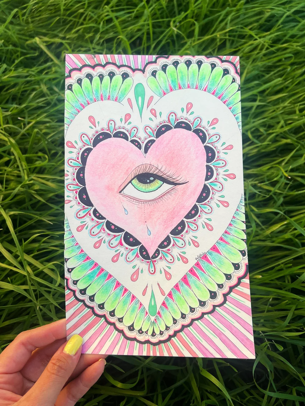 Corazon; 2017; Original Art — Beverly Salas
