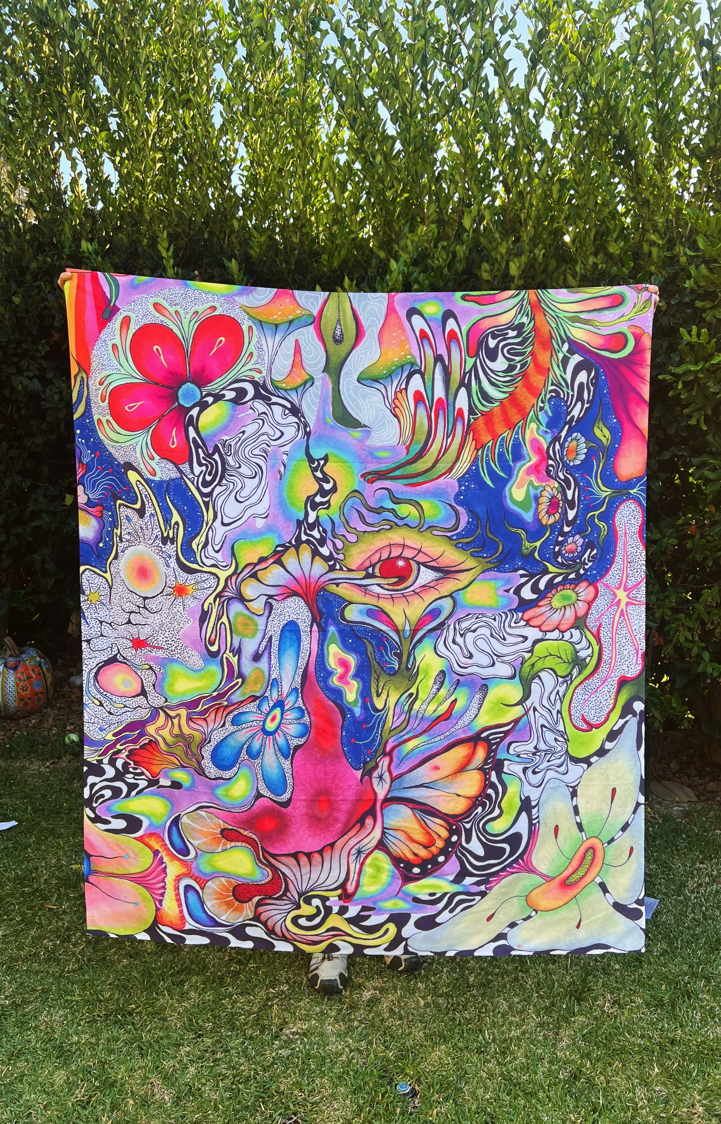 Ethereal Garden 2 tapestry; PRE-ORDER