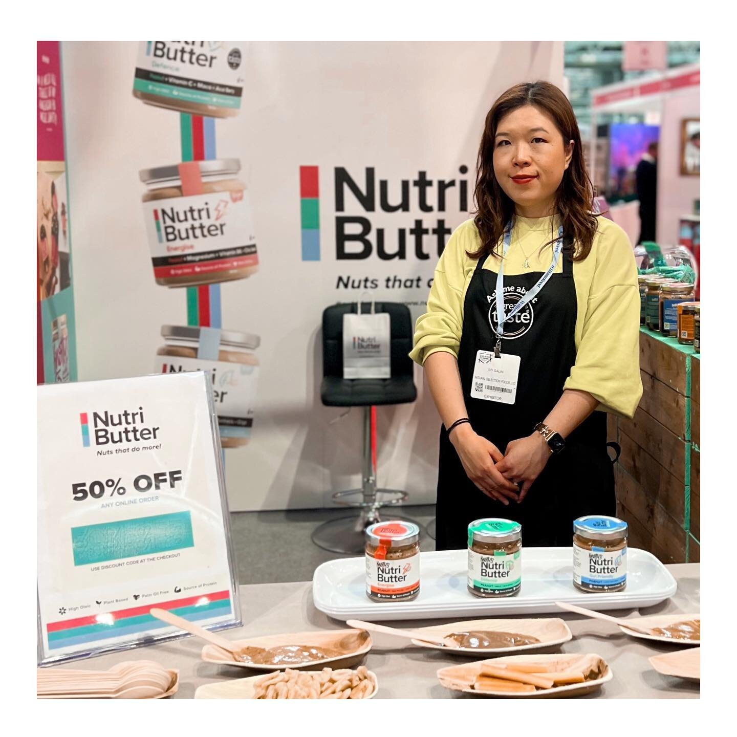Day 3 of @foodanddrinkexpo in full swing!

Don&rsquo;t forget to snatch up our exclusive discount code for online orders 👀 

#foodanddrinkexpo #peanutbutter #pb