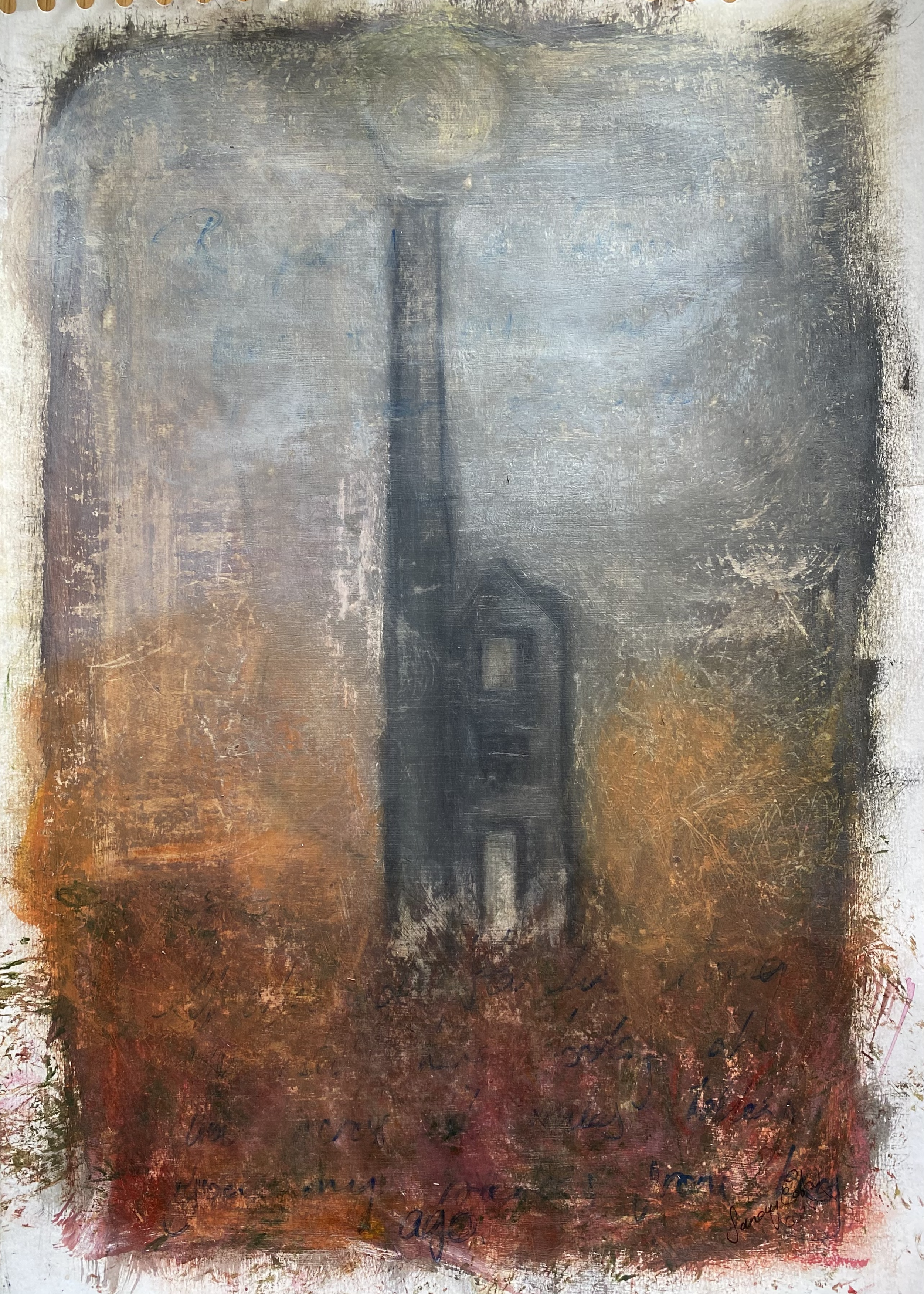 The stories I could tell. Mixed media on Paper.
A4 Original