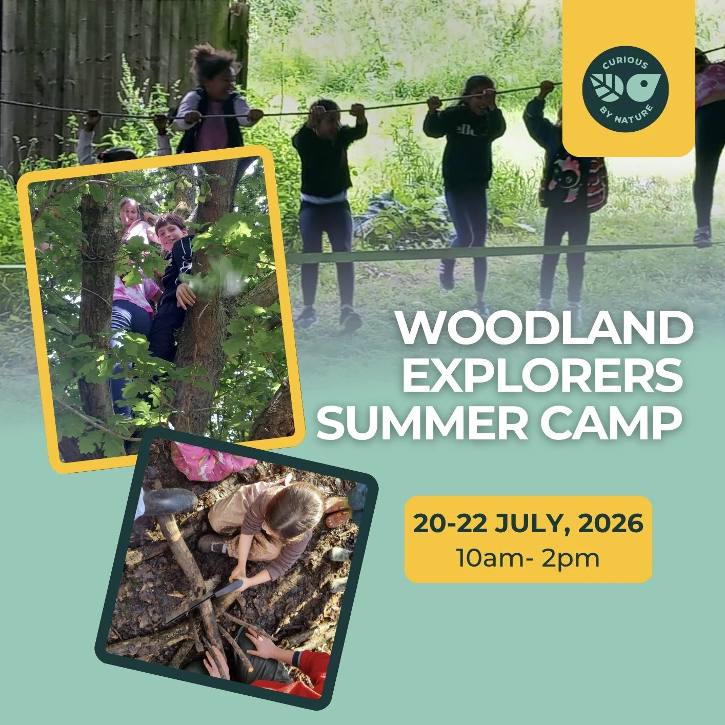 Woodland Explorers Summer Camp- July 2026