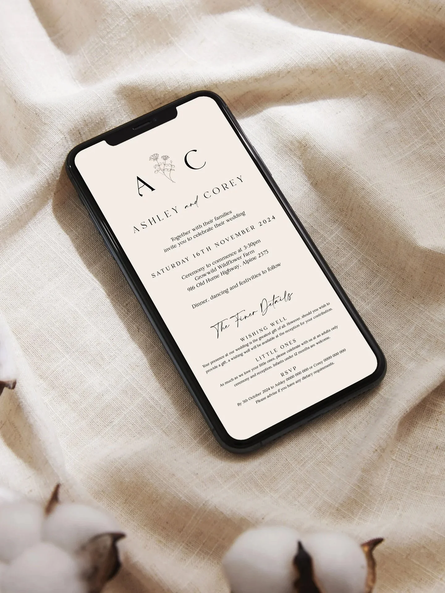 Going paperless never looked so good 🌿 Our digital invitations are the perfect blend of style and sustainability - beautifully designed, easy to share, and kind to the planet. Because celebrating love shouldn&rsquo;t cost the earth 💌

kscreativeco.