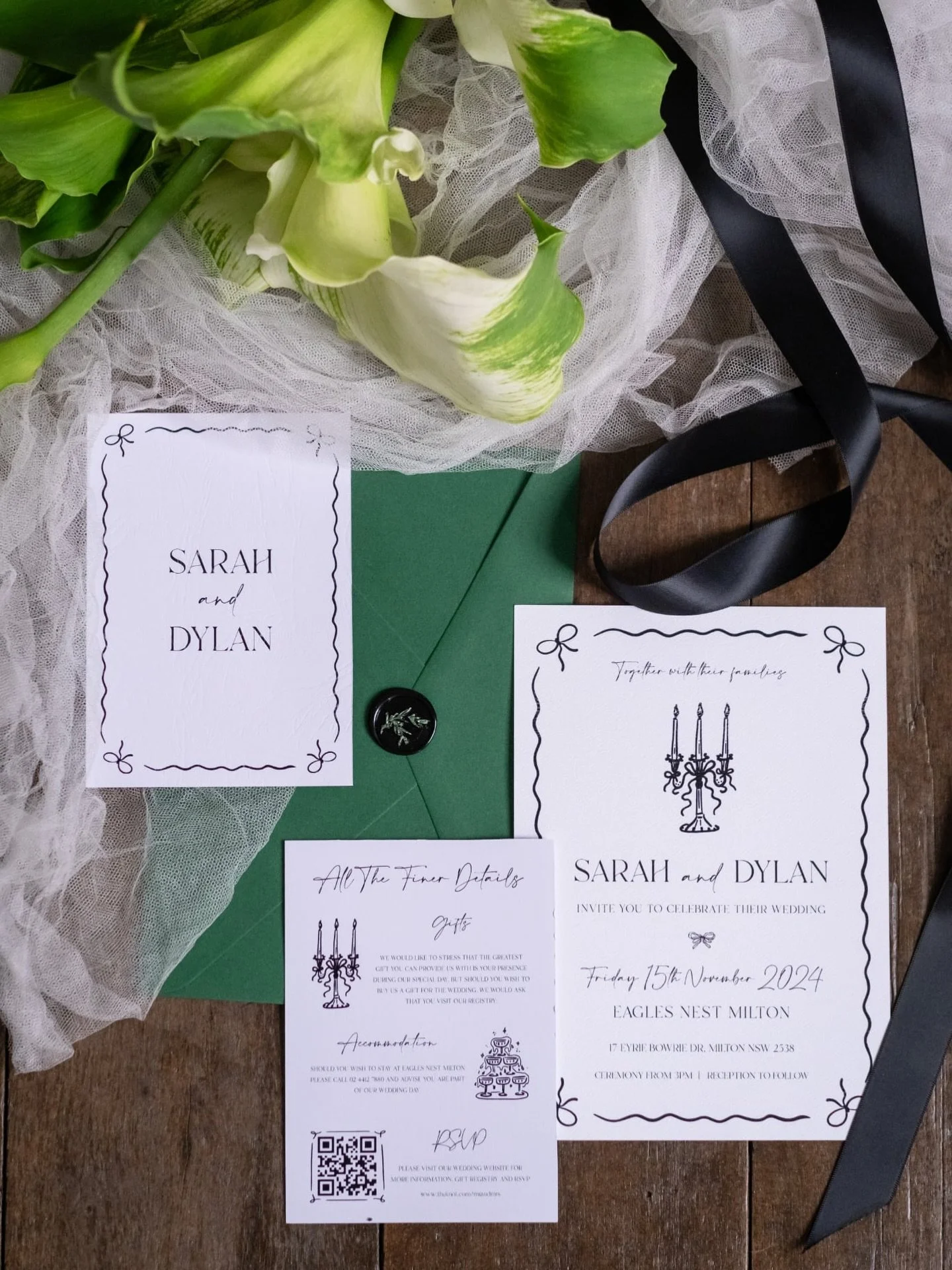 A timeless palette, done right.

Wedding invitations that set the tone from the very first moment&hellip; kscreativeco.com.au

📷 @heartandthesea