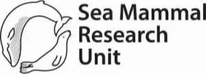 Logo of the Sea Mammal Research Unit featuring a stylized seal and text.