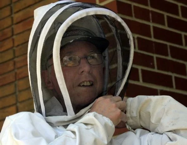 Carolyn’s father, an avid beekeeper, whose dedication to caring for bees and the earth inspired the values behind Whipple Bee Flower Farm.
