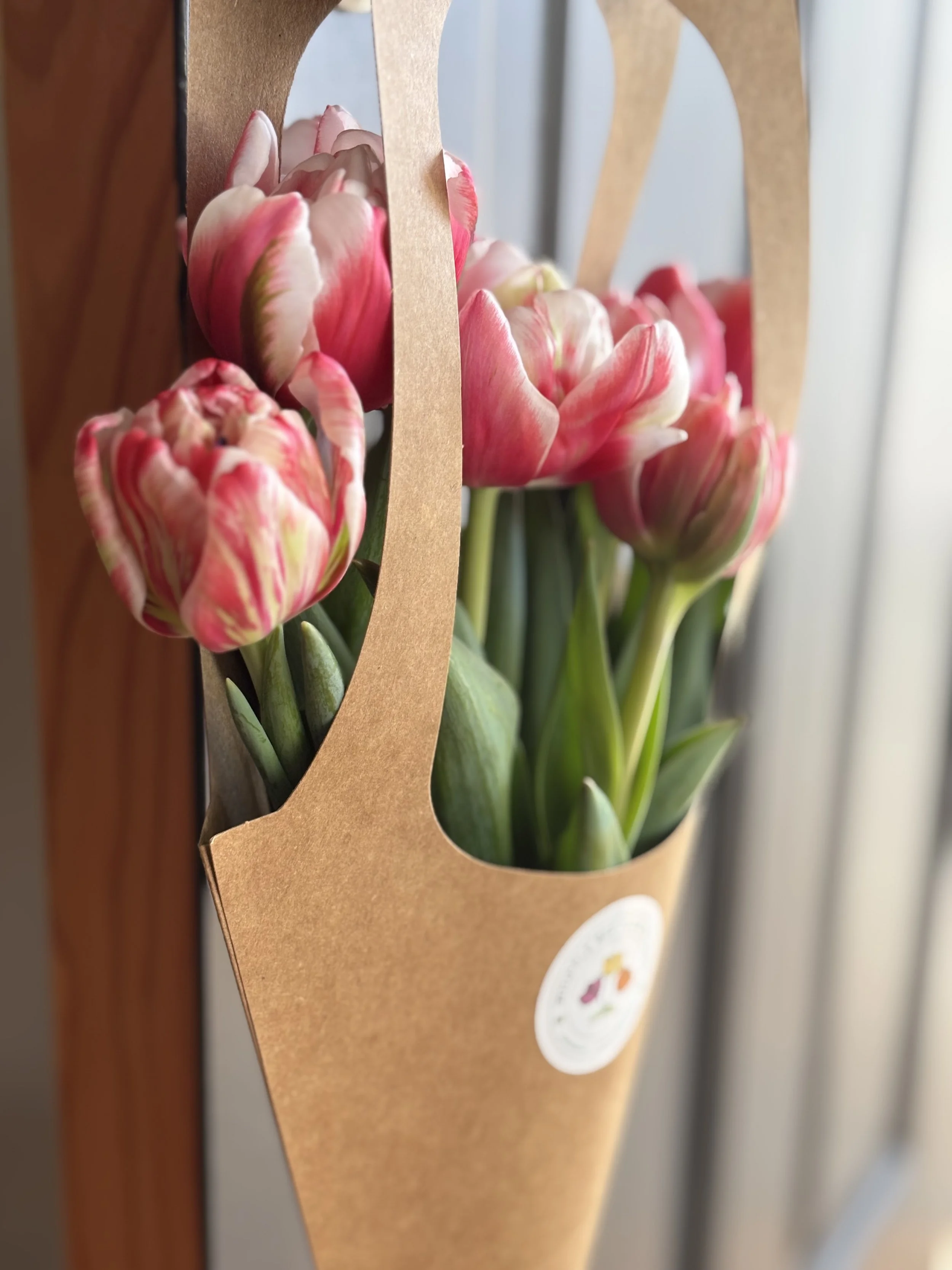 Seasonal Flower Bouquet -  Mini Winter Tulips