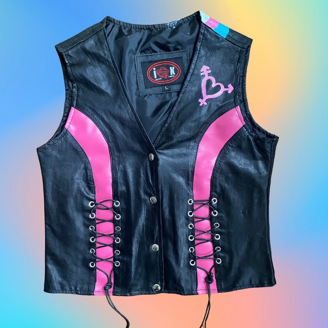 Don&rsquo;t misunderstand me: there is a time for softness and a time for rage and resistance. This vest is an homage to all my trans siblings who continue to fight and resist and protect what is worth protecting. I sincerely hope this piece finds a 