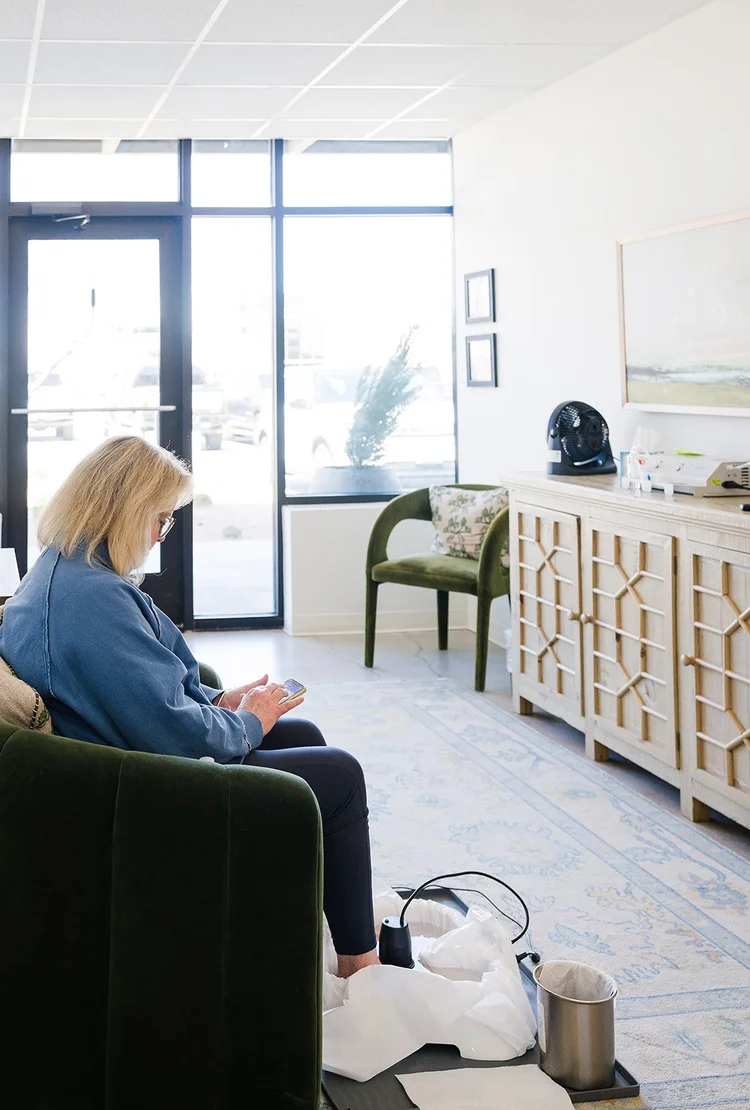 Treatment room at Simply