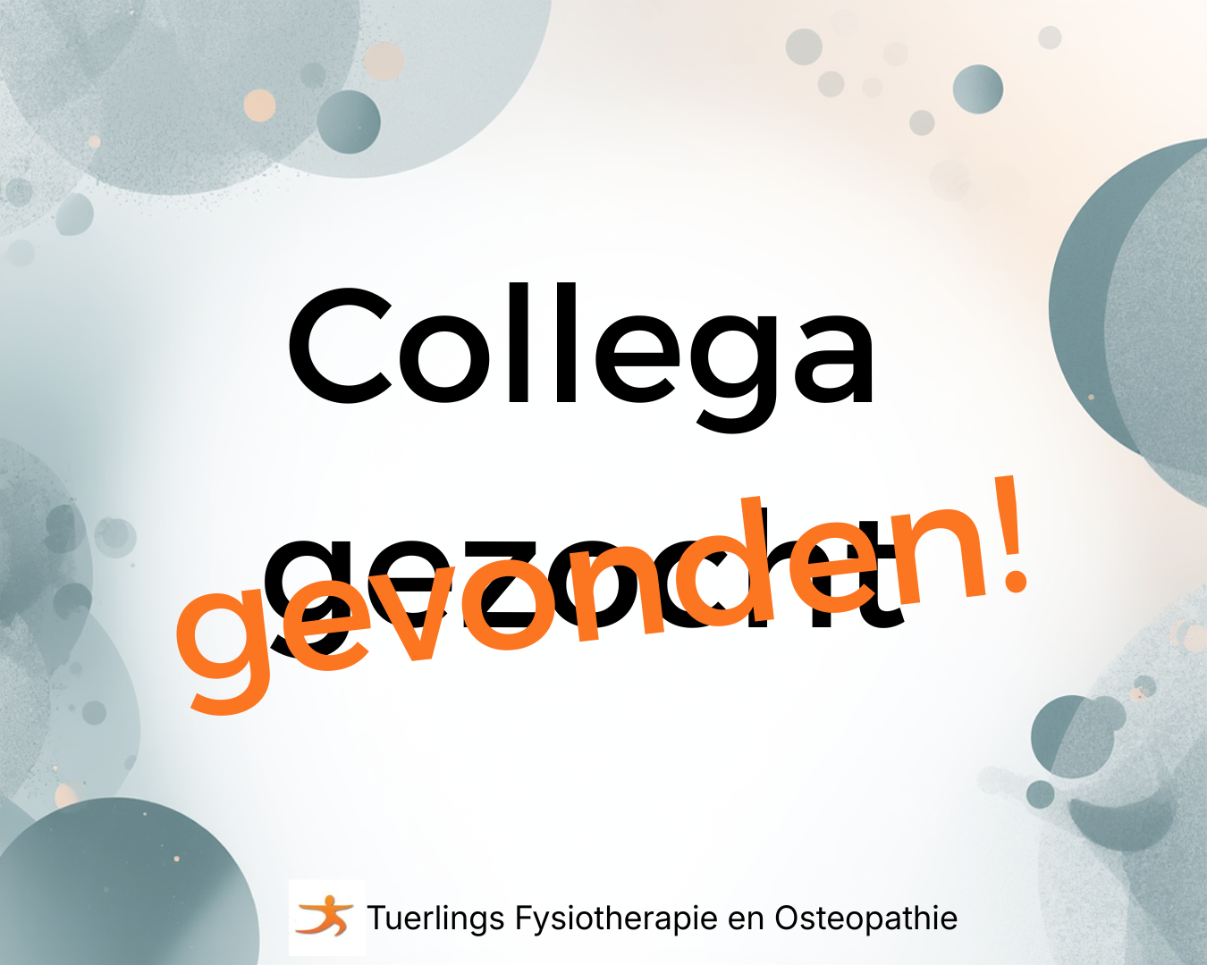 Nieuwe collega…