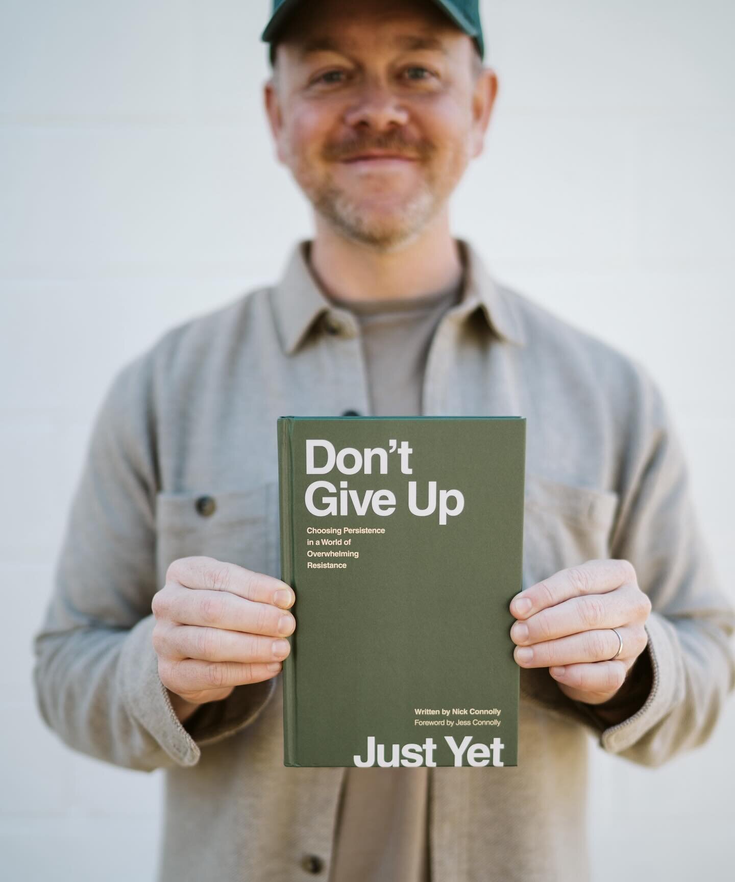 Today we celebrate the release of Pastor Nick&rsquo;s first book, &ldquo;Don&rsquo;t Give Up Just Yet&rdquo;. 

We are excited to see and hear how this book blesses people in the days and weeks to come, and how it speaks life into its readers.

Pasto