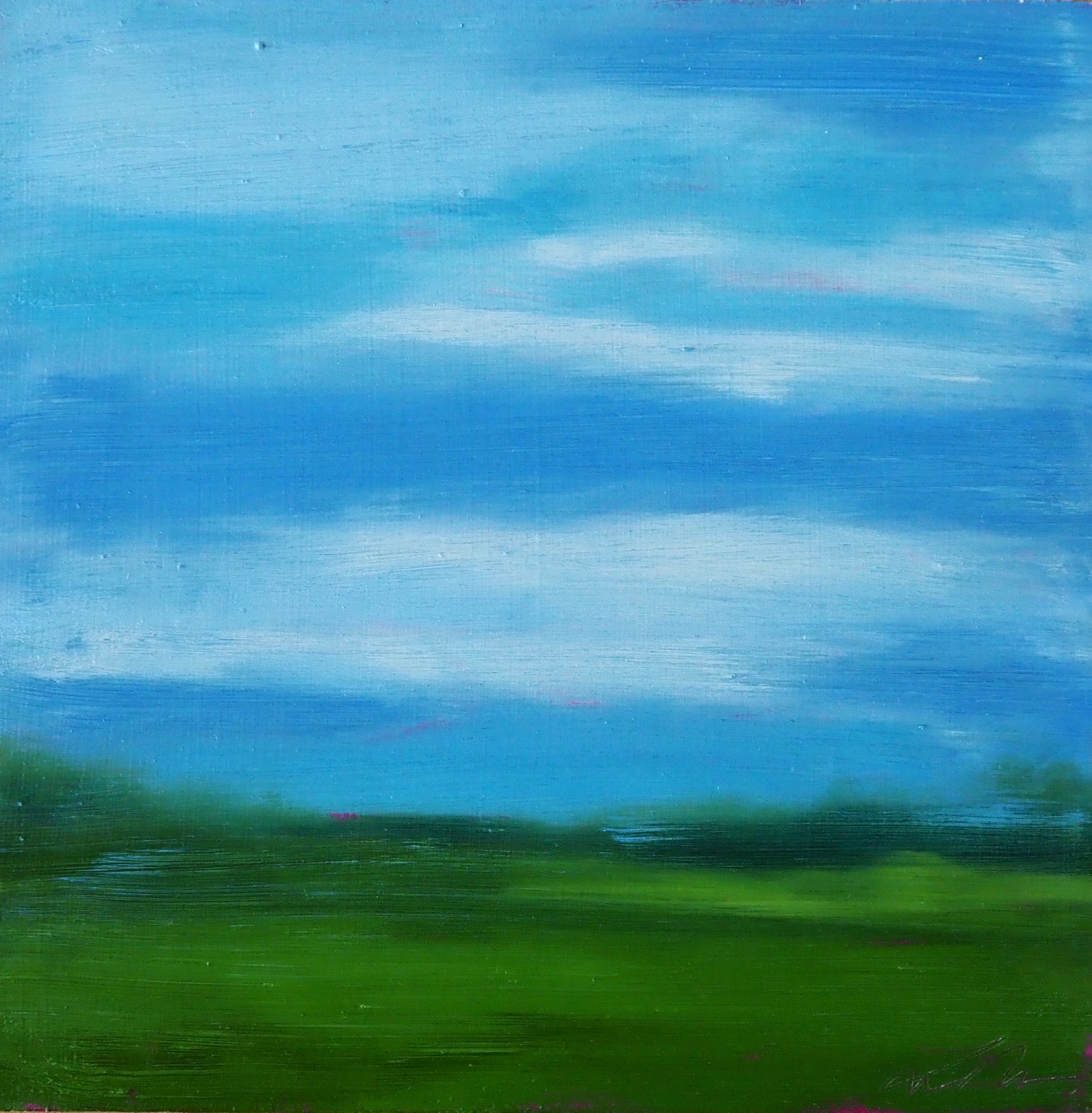 Xanadu 2. 10x10. Oil on Panel