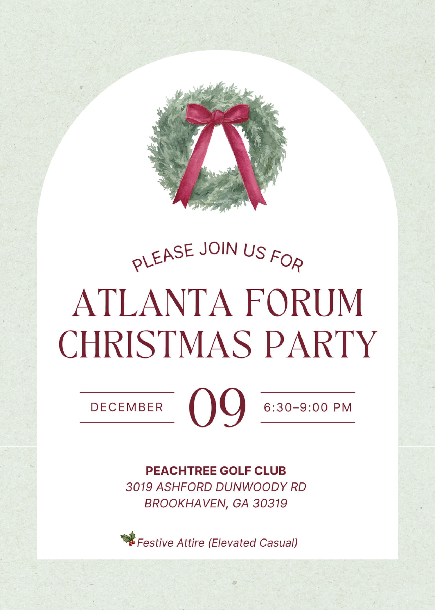 Atlanta Forum Christmas Party