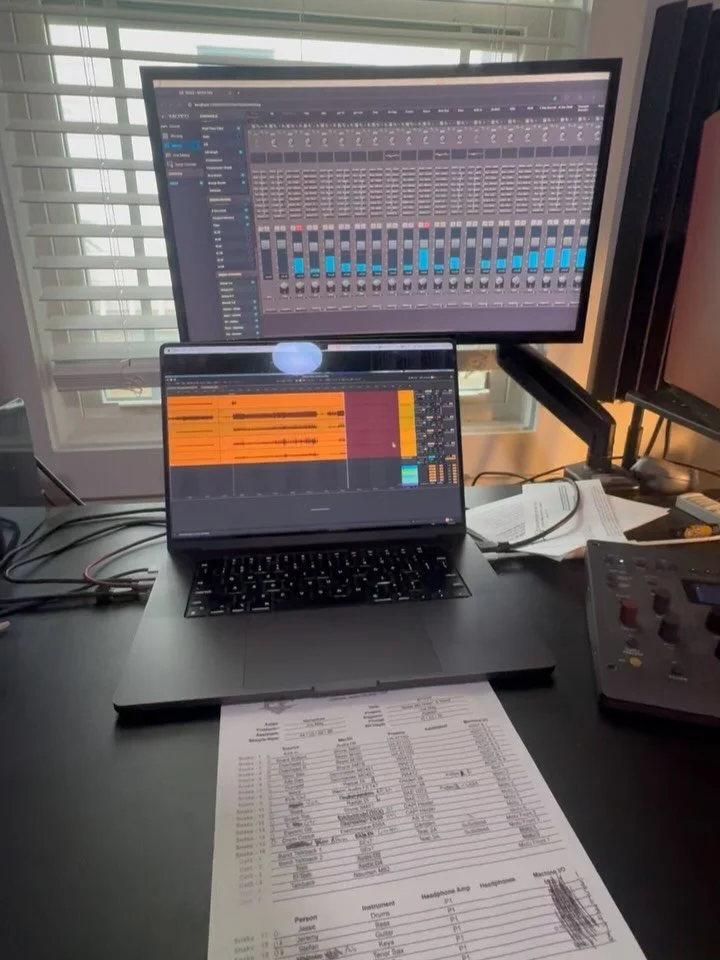 &ldquo;Break Me Down&rdquo; by MENASTREE ( @menastree704 ) is out today &mdash; recorded, mixed, and mastered by yours truly.

We tracked the entire song live, in one take, with no overdubs at my home studio, Alta Mira. Eight musicians in the living 