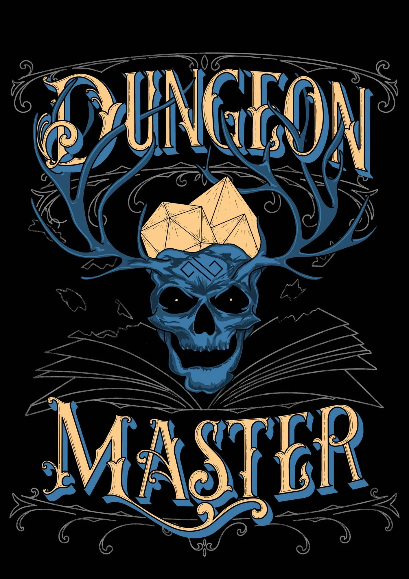 Dungeon Lettering Alderdoodle - D&D Accessories & Illustration
