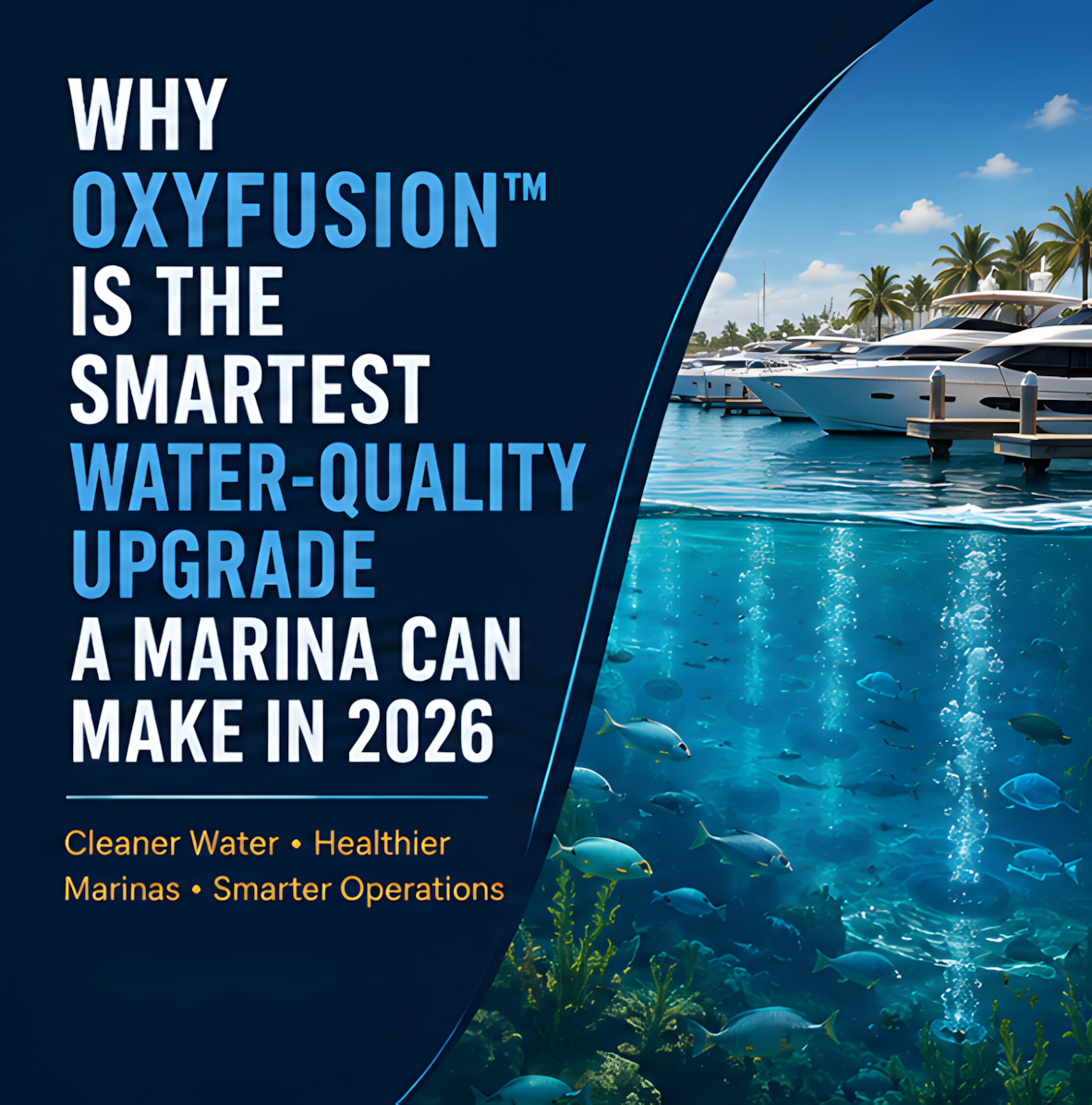 Why OxyFusion™ Is the Smartest Water-Quality Upgrade a Marina Can Make in 2026