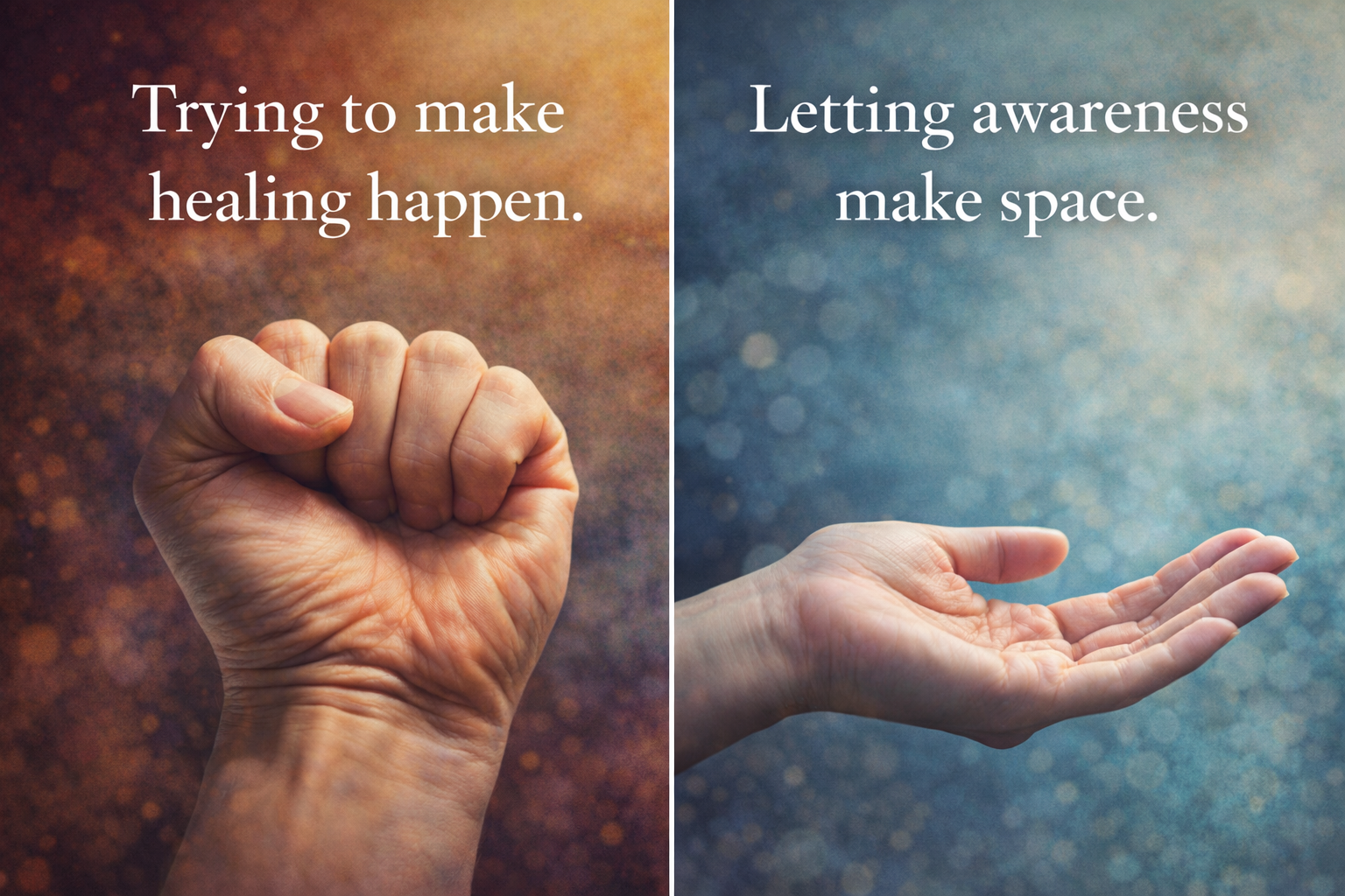 Awareness Is Not Fixing