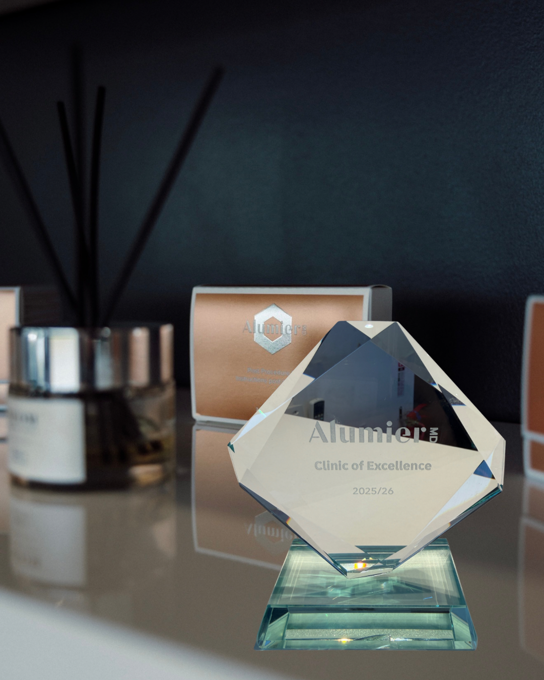 [Clinic of Excellence Award] from&nbsp;AlumierMD