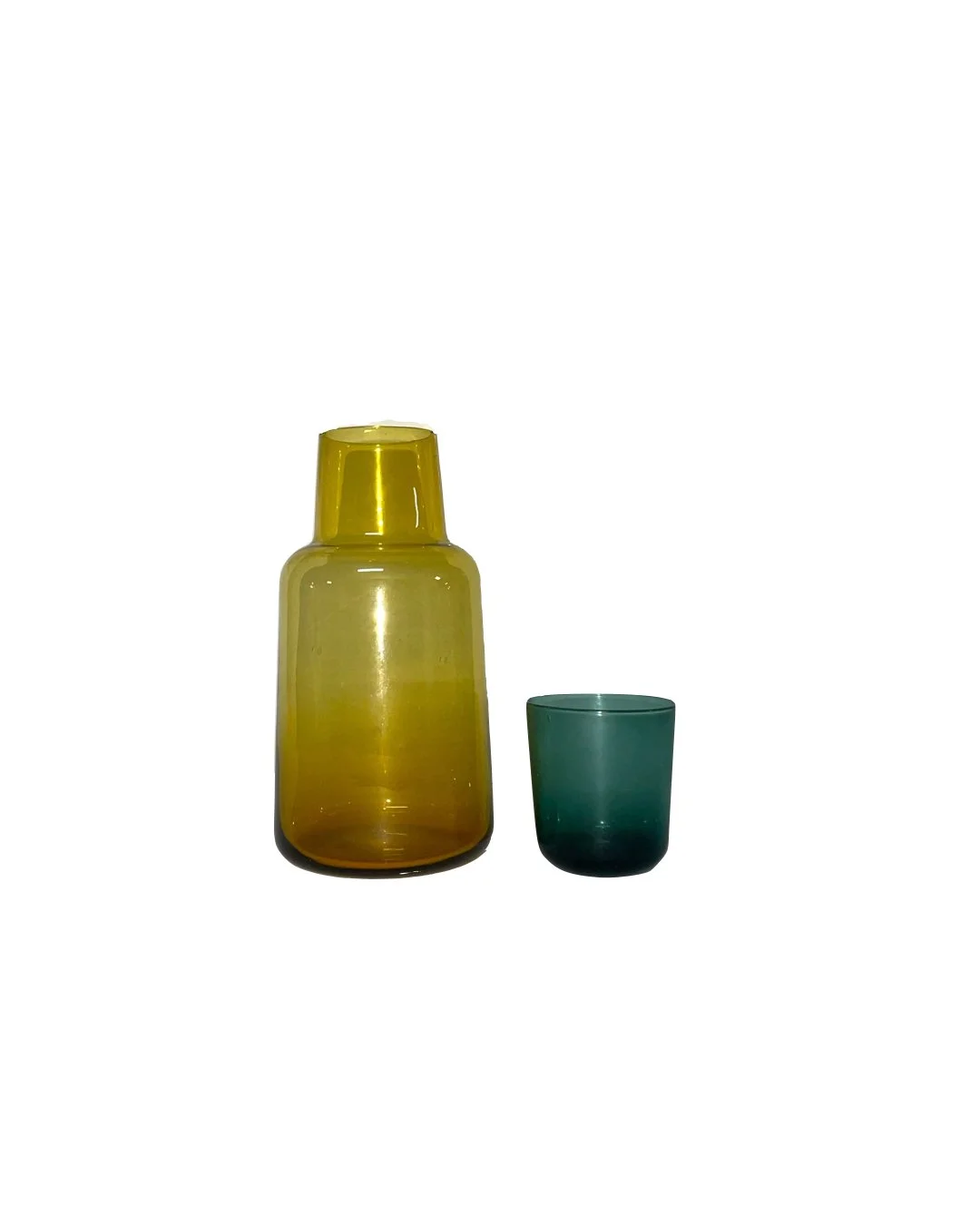 carafe et son verre