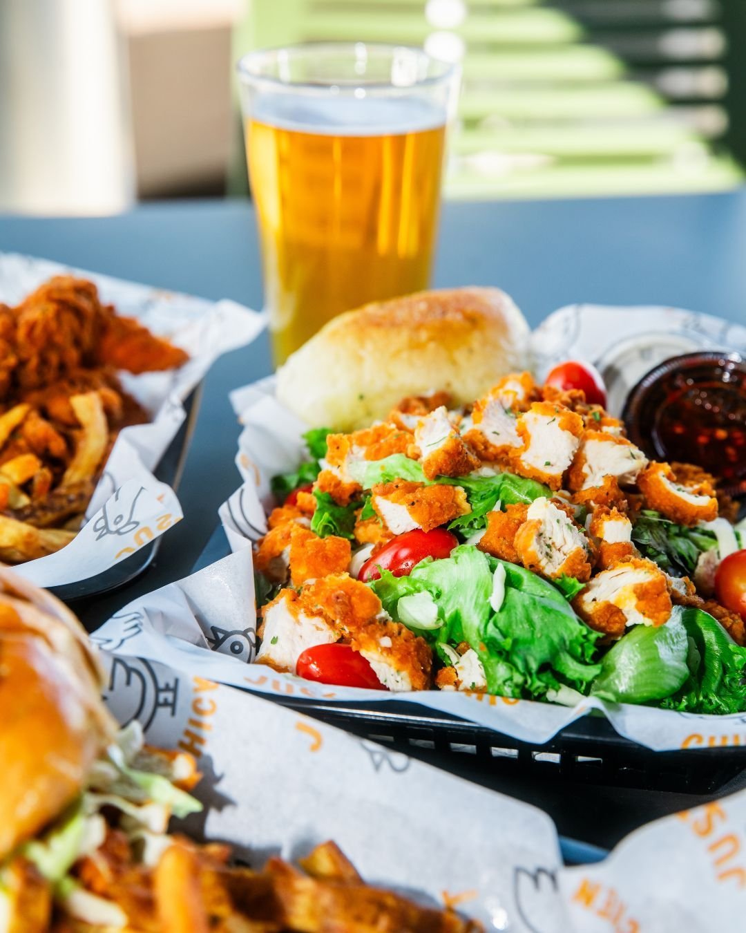Patio vibes only. 
Grab a drink from the bar, post up outside, and slam some crunchy, juicy goodness with the crew.
Sun&rsquo;s out. Sauce out. You know what to do. 😎

📍 Charlotte, NC &ndash; @monarchmarketcharlotte 
📍 Columbus, OH &ndash; @eastma