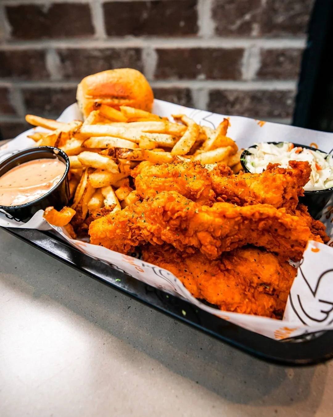 Just a reminder that Tender Tuesday exists&hellip; and you deserve it. 

Our @thelittlegrandmarket is closed today but you can still find us at  @eastmarket_cbus,  @thegaragefoodhall, &amp; @warehouseboise 

#TenderTuesday #JustChicken #ChickenTender