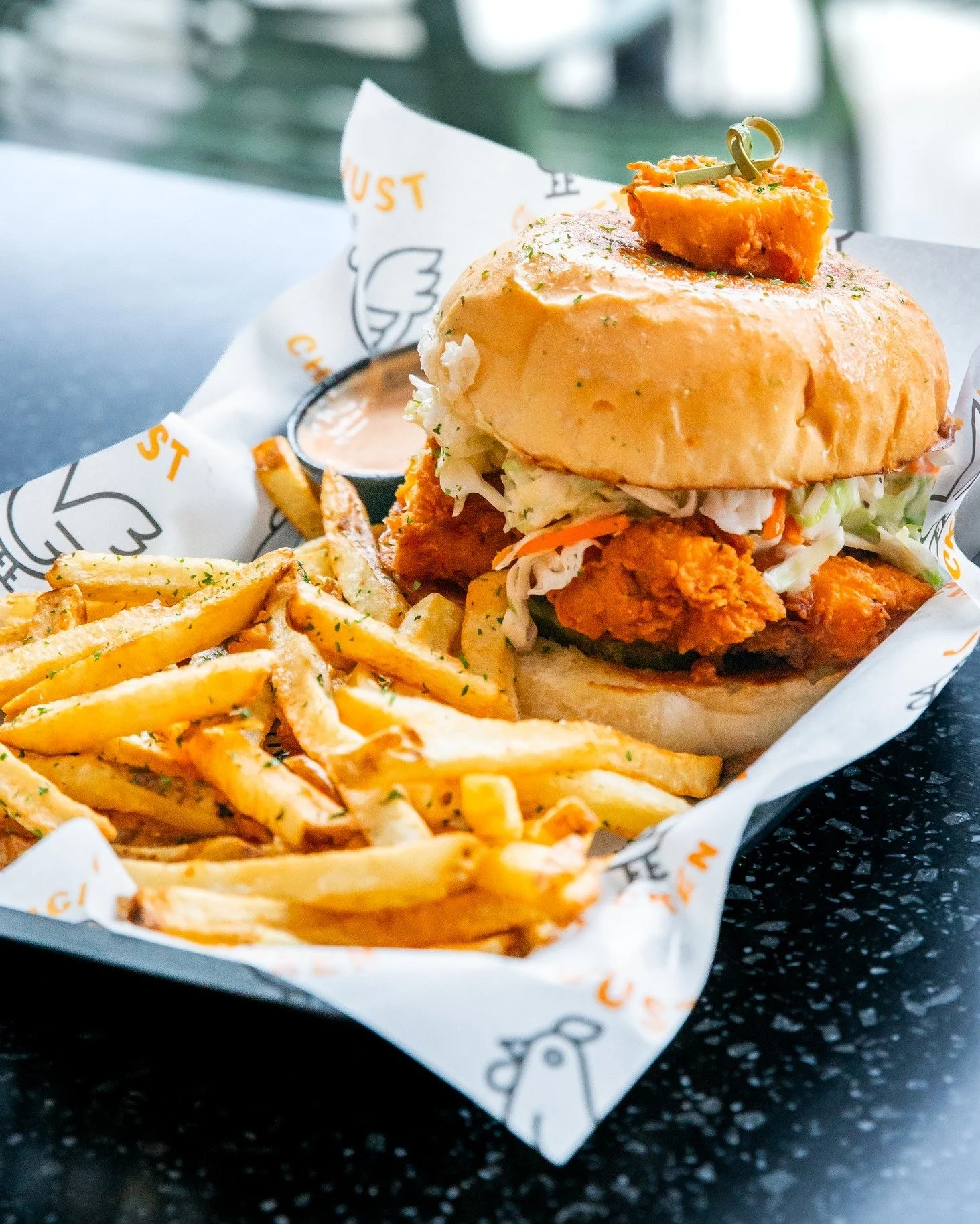 Team Just Chicken Sandwich or Team Just Tenders? 🤔🍗
No wrong answers &mdash; just really good chicken.

Drop a 🍔 for sandwich or a 🍗 for tenders in the comments 👇

#JustChicken #FreshEats #FriedChicken #ChickenSandwich #TenderLover