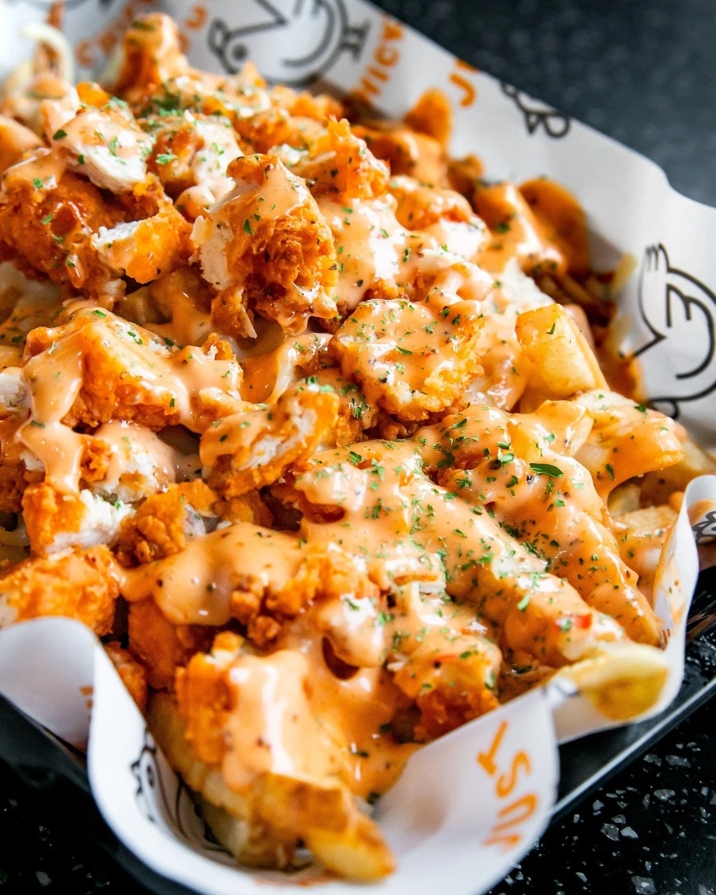 Fresh-cut fries topped with crispy chicken, shredded cheese, and our signature Just Sauce. These are the Just Loaded Fries, and yes, they&rsquo;re worth it!

Slide over for the close-up 

Send this to someone who needs to try them.

#JustChicken #Loa