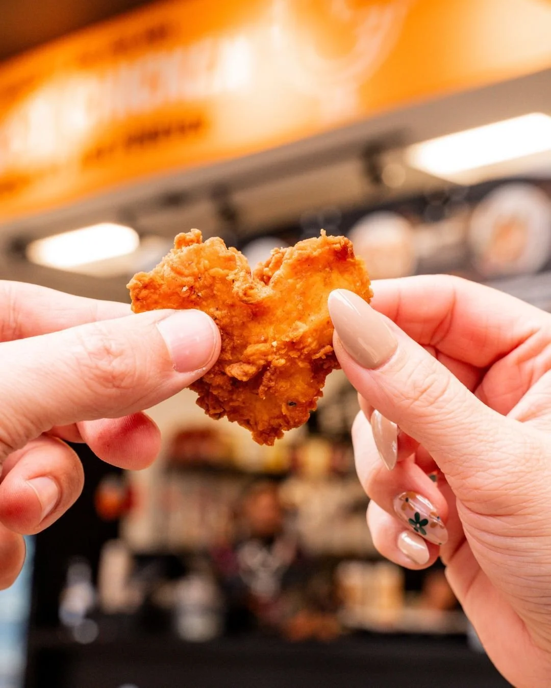 Love is crispy. Love is golden. Love is shaped like a chicken tender.

This Valentine&rsquo;s Day, we&rsquo;re serving heart-shaped tenders because nothing says I care like fried chicken done right. Whether you&rsquo;re celebrating with your person, 