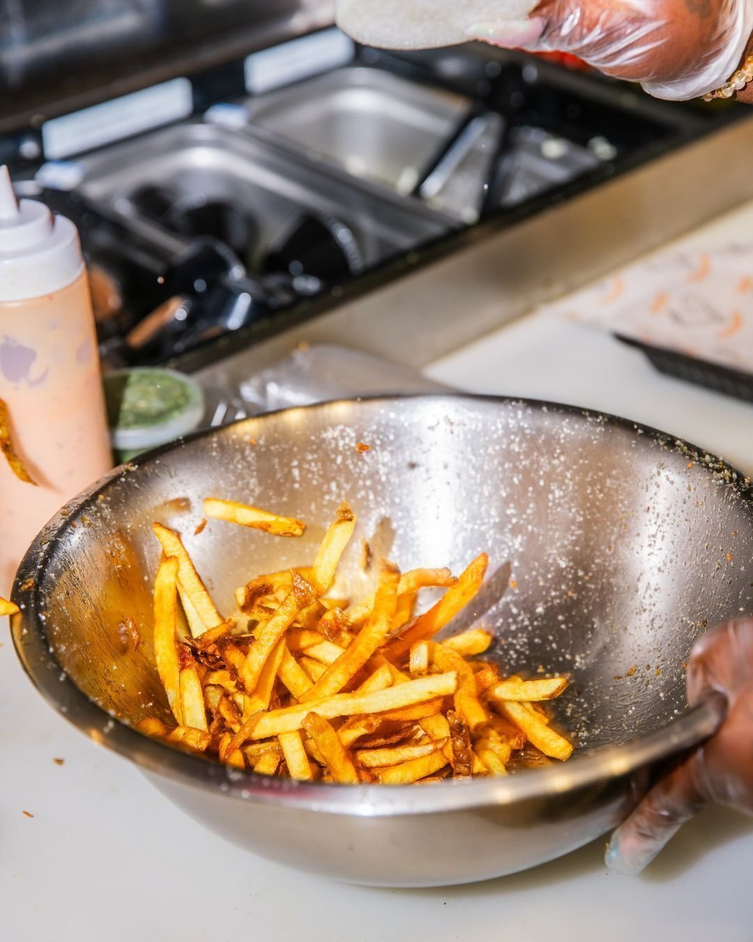 It starts with fresh-cut fries&hellip; 👀

Then cheese, crispy tenders, and that final drizzle to bring it all together. Loaded. Messy. Worth every bite 🍟🔥

Send this to someone who owes you loaded fries. 

#JustChicken #LoadedFries #ChickenTenders