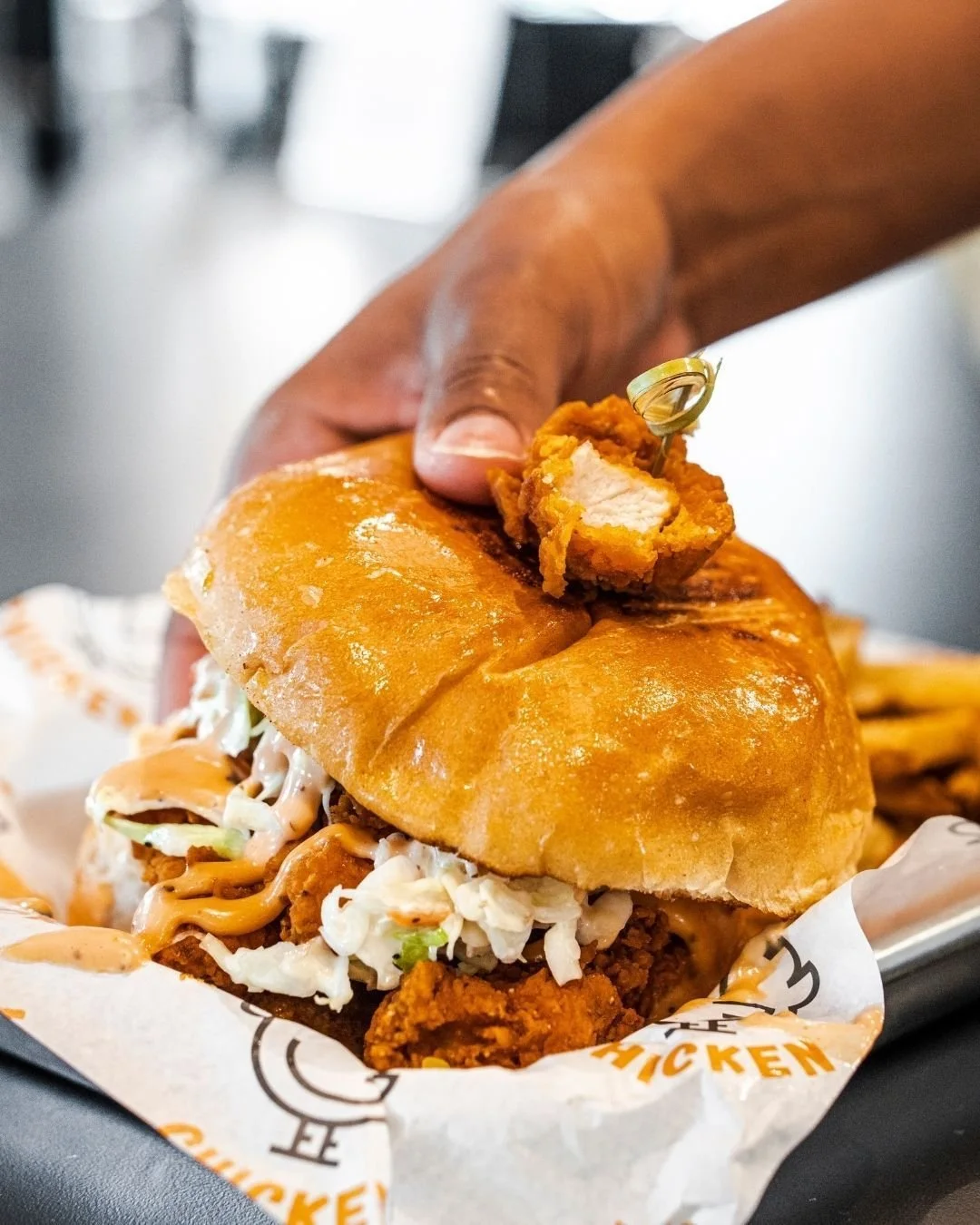Still figuring out what to eat today? Let us make that easy 🍗

Come find us. Crispy tenders, scratch-made slaw, Just Sauce and fresh cut fries waiting for you. The most delicious decision you will make all day is finding your way to Just Chicken. 

