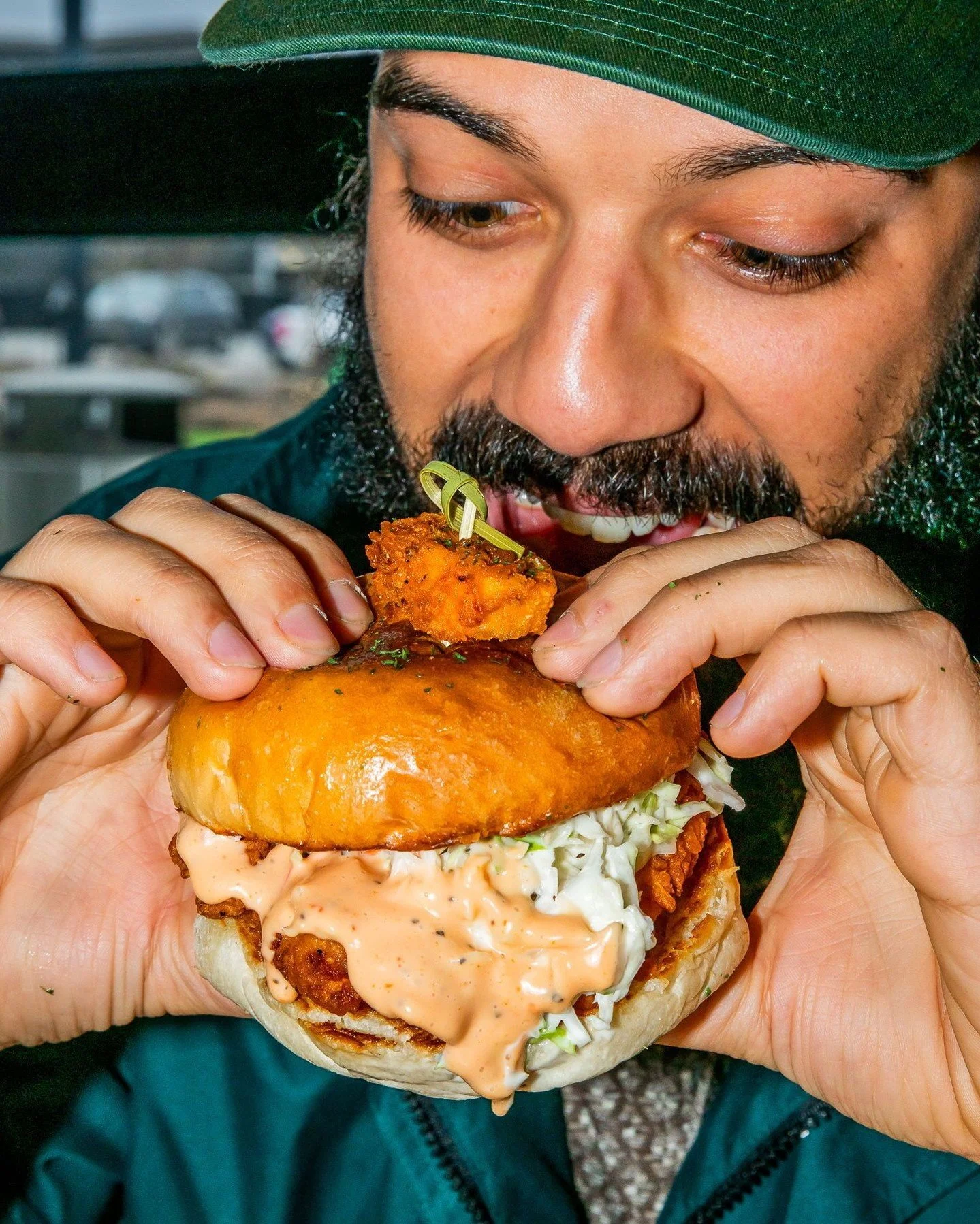 This is the face you make when the Just Chicken Sandwich is exactly what you needed. 🍗

Crispy tenders, scratch-made slaw and Just Sauce doing what it does best. No words needed. Just that look. 

Happy #FriedChickenFriday to all the #TenderLovers o