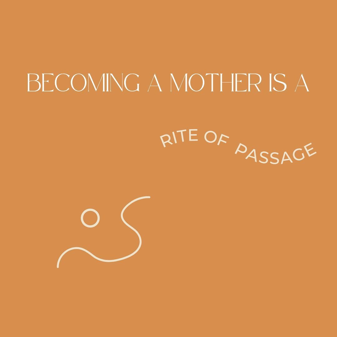 Becoming a mother is a rite of passage. 

When we see the process of matrescence as an opportunity for personal transformation, the hard times can be seen as ripe with potential. 

What helps us mark and ease this rite of passage? We believe it's edu