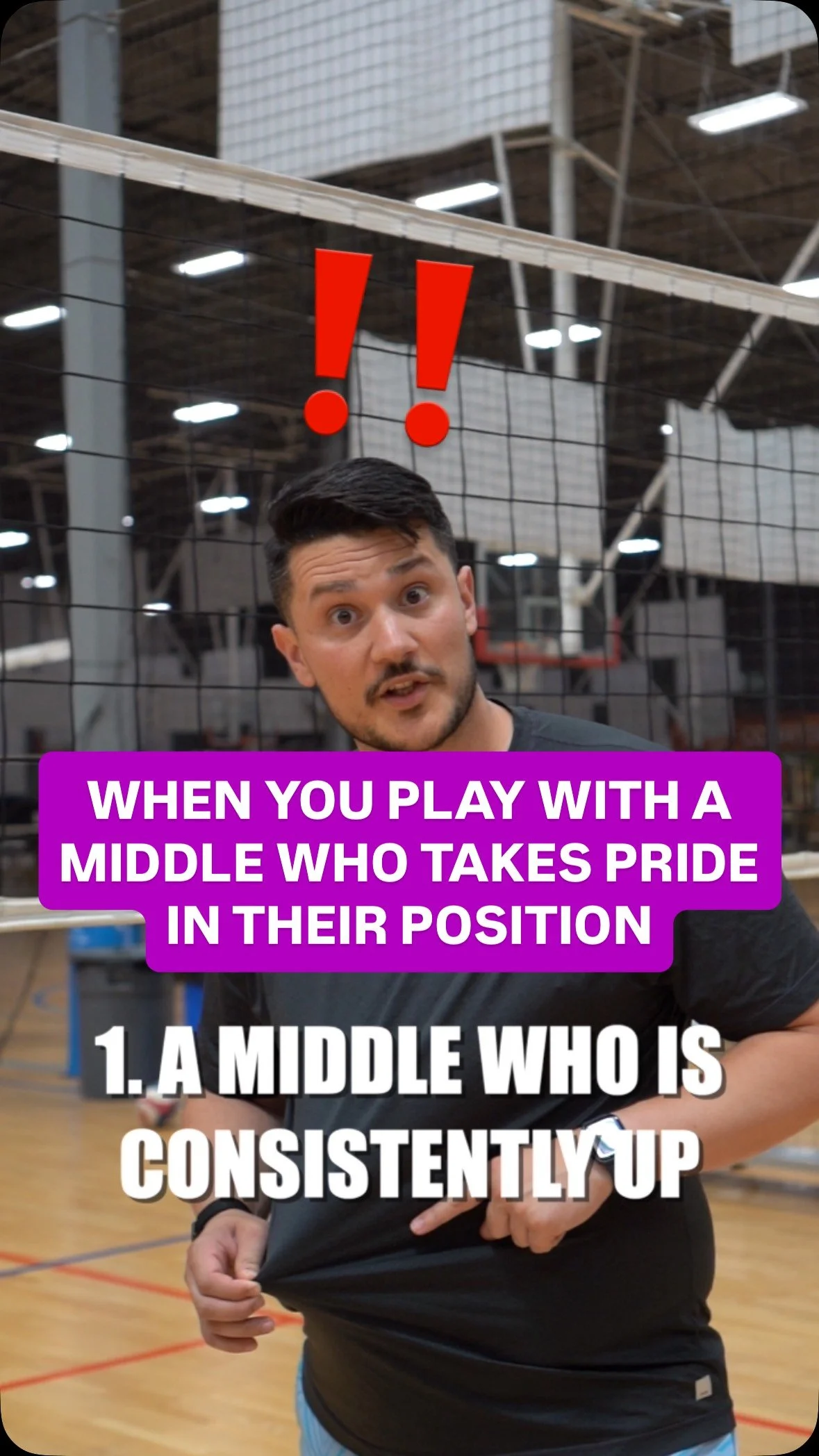 • POV: YOU PLAY WITH A REALLY SKILLED MIDDLE BLOCKER π
#thevolleyballcoach