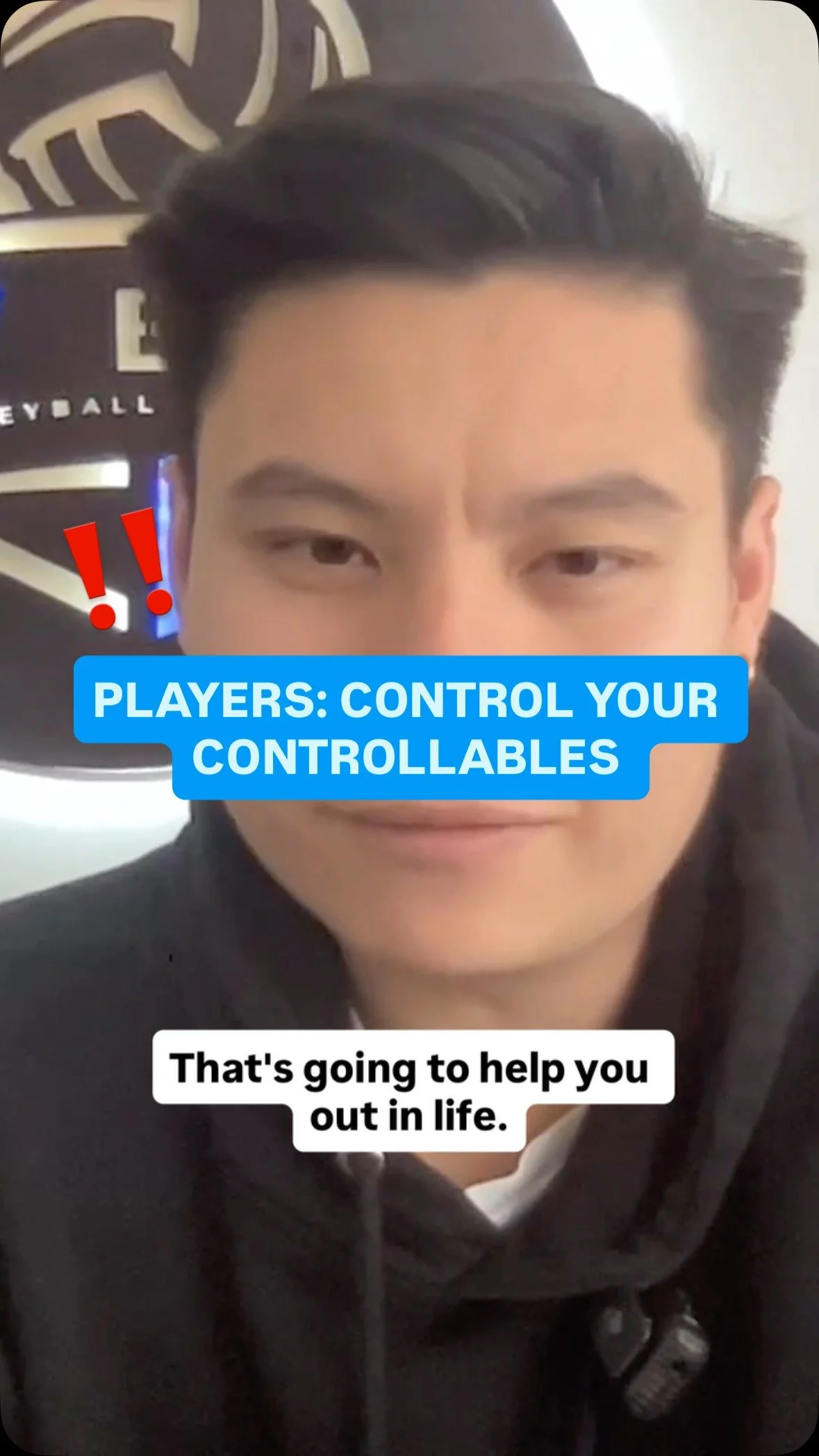 • STAY THE COURSE!
One piece of advice Coach Kha would give to an athlete? Listen here π
Full episode up on the YouTube channel!
Thanks again for joining @volleyball.university