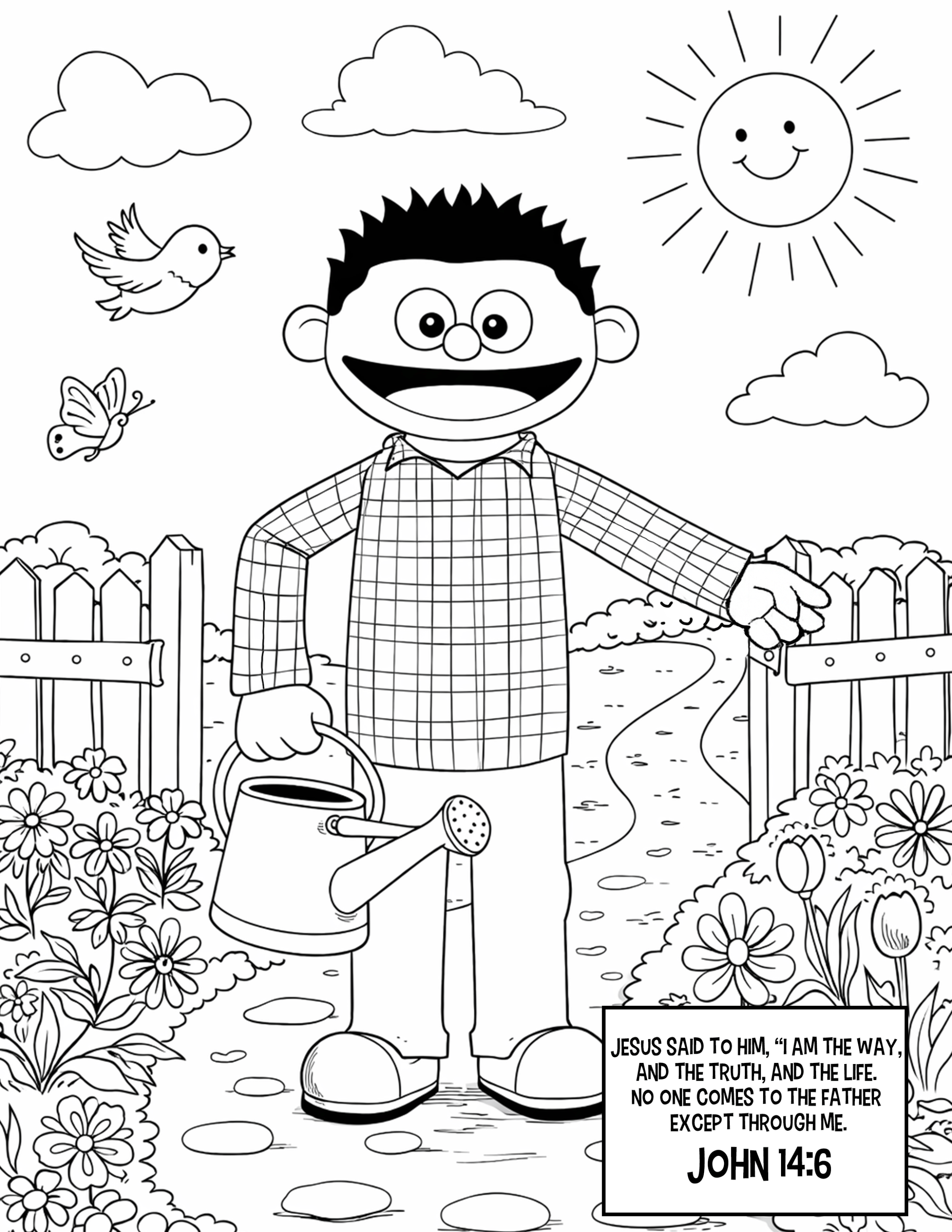 18 John14-6 Coloringpagetempplate.gif