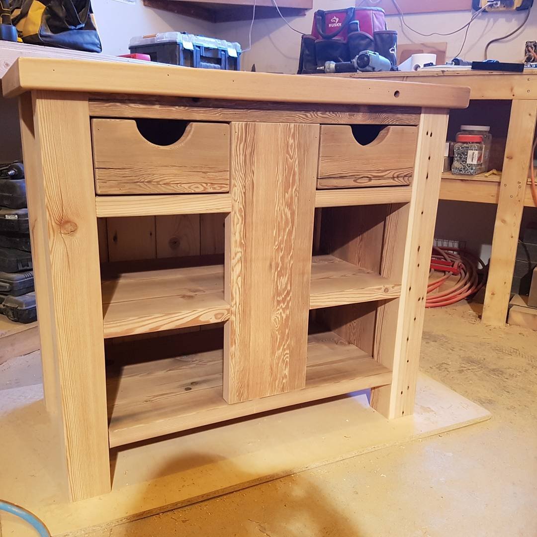 RECLAIMED WOOD BATHROOM VANITY