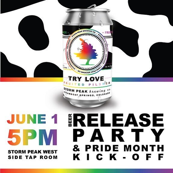 Kick off pride month at Storm Peak with YVP and Steamboat Women&rsquo;s Rugby!!