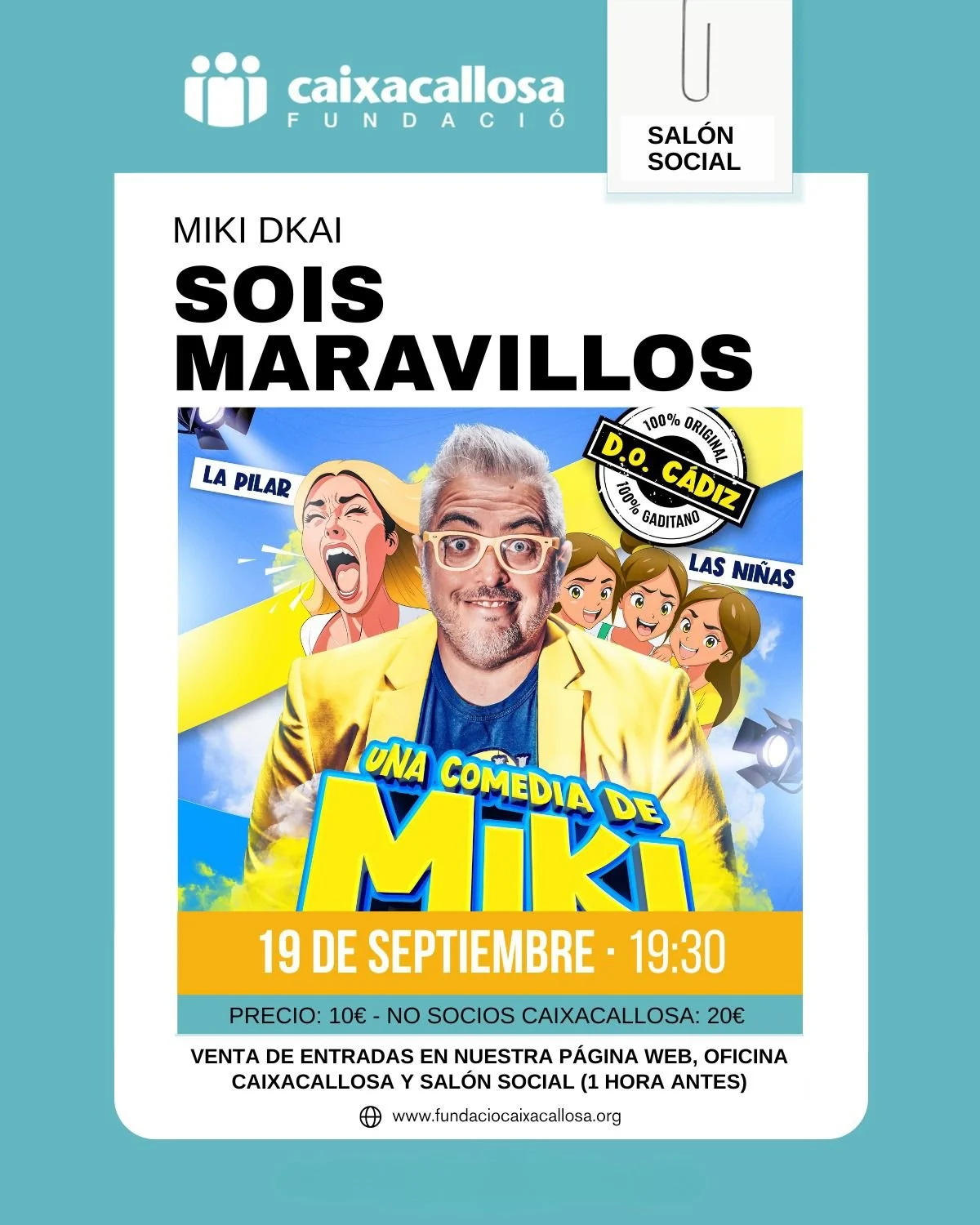 MIKI DKAI: SOIS MARAVILLOSOS