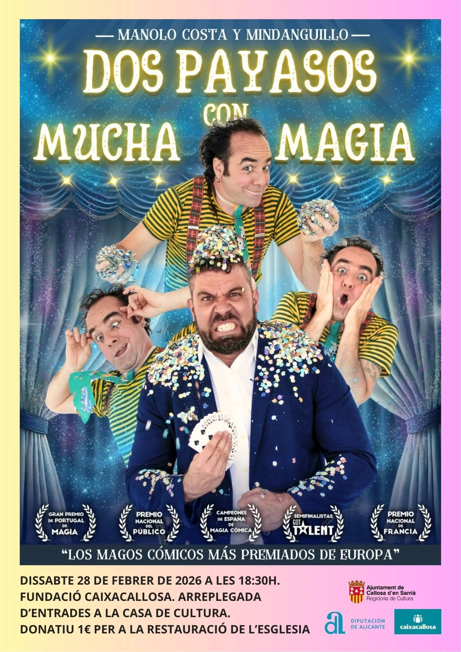 DOS PAYASOS CON MUCHA MAGIA