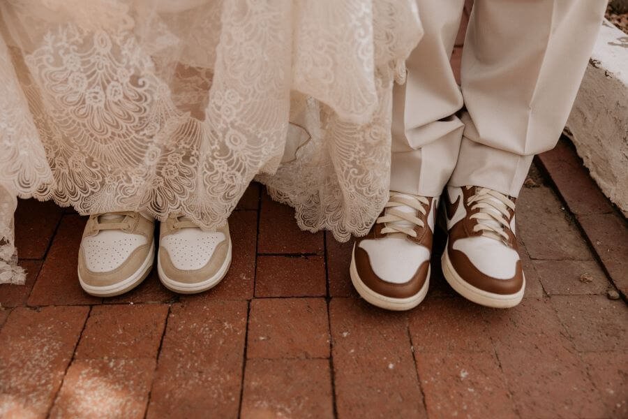 Nike Wedding Shoes Brown.jpg