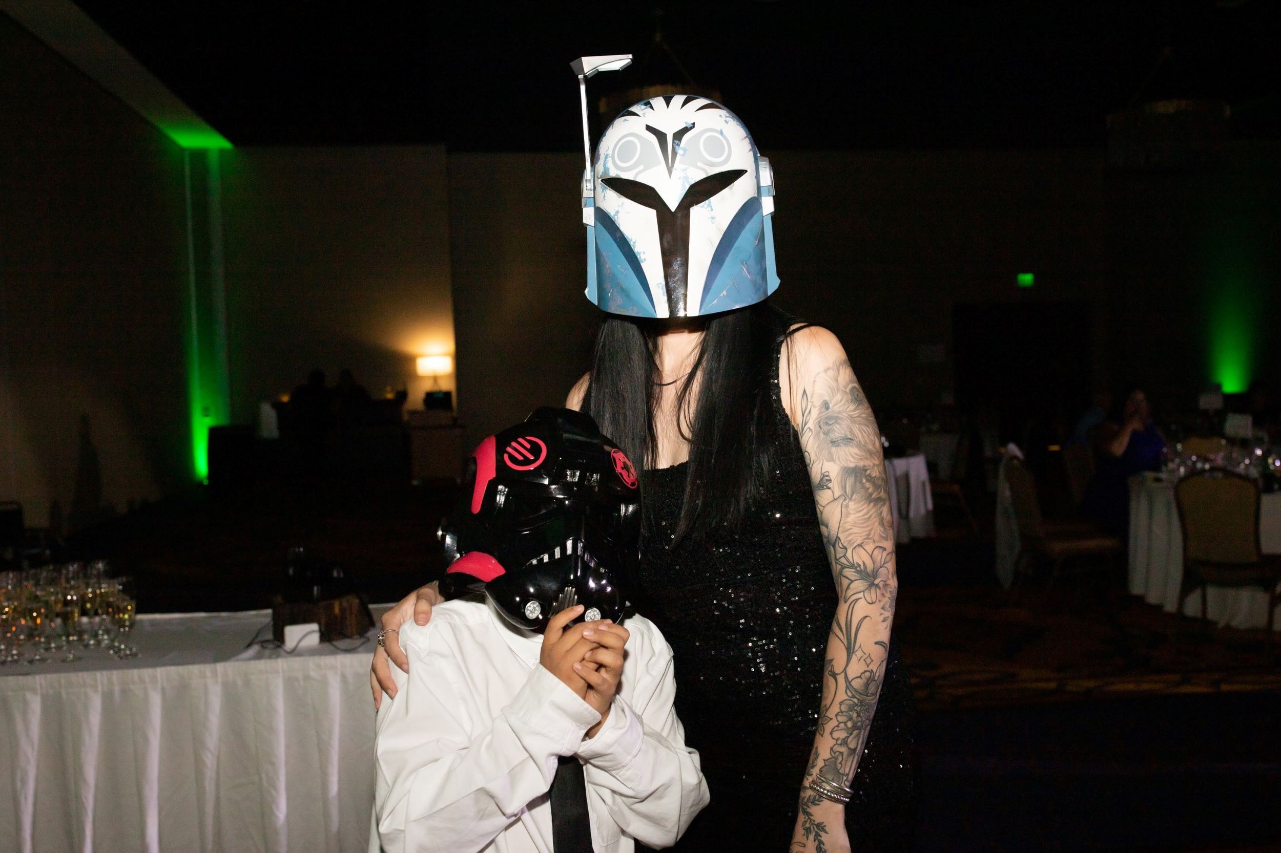 Star Wars Helmets on wedding guests.jpg