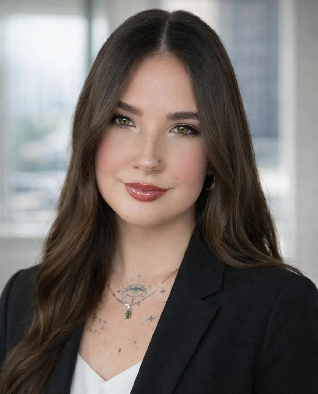 Shenoa Lahti supports clients as an Administrative Assistant at Baker Business & Tax Services, providing friendly and organized office support.