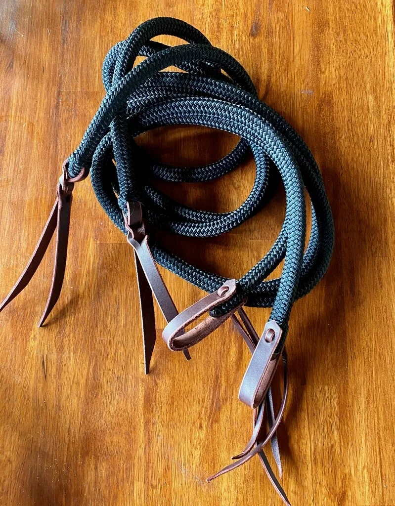 7’ Split Rope Reins — Quality Horseman Equipment