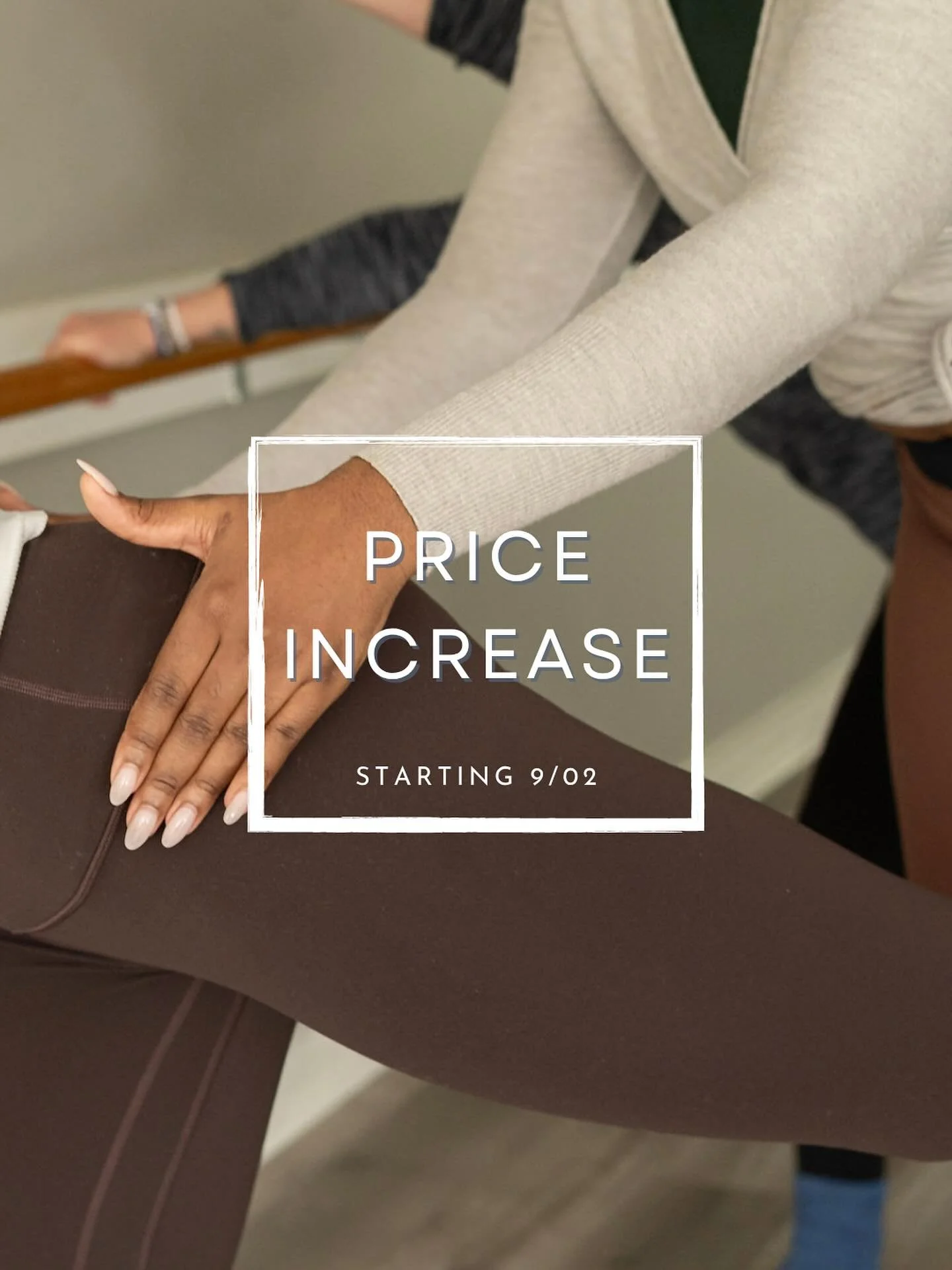a little stretch in our prices incoming 🍁 
thank you for being part of our community, we truly appreciate your continued support 🤍

💵 all prices increasing $10 
🗓️ effective Tuesday, 9/02

#pilates #matpilates #barre #strength #reformerpilates