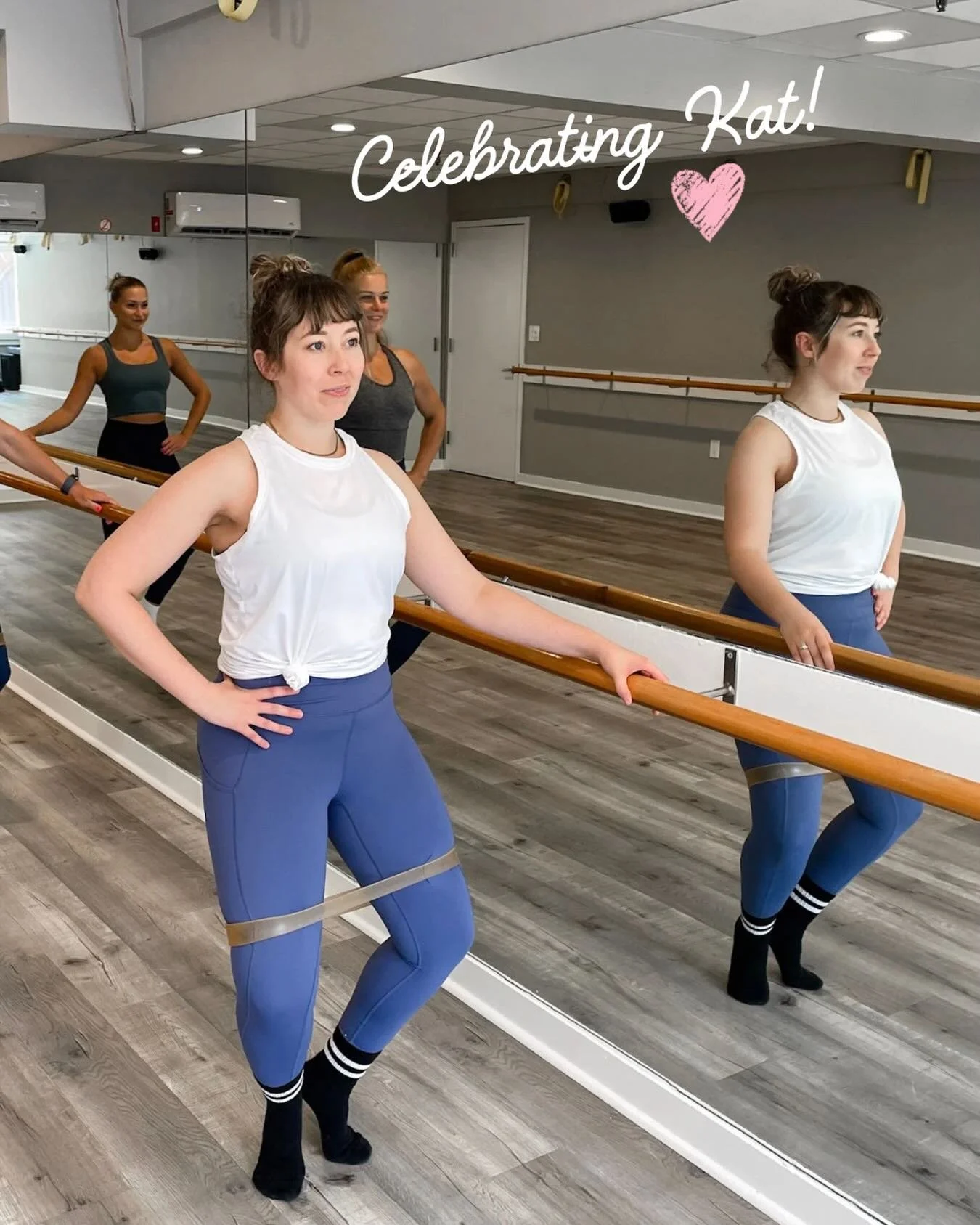 Cue ugly tears 😭 

💖 After six wonderful years at Pilates Heights, Kat will be moving back to Ohio at the end of February to be closer to family. Kat joined us on the eve of the pandemic, completed Barre training entirely on Zoom, and has been an a