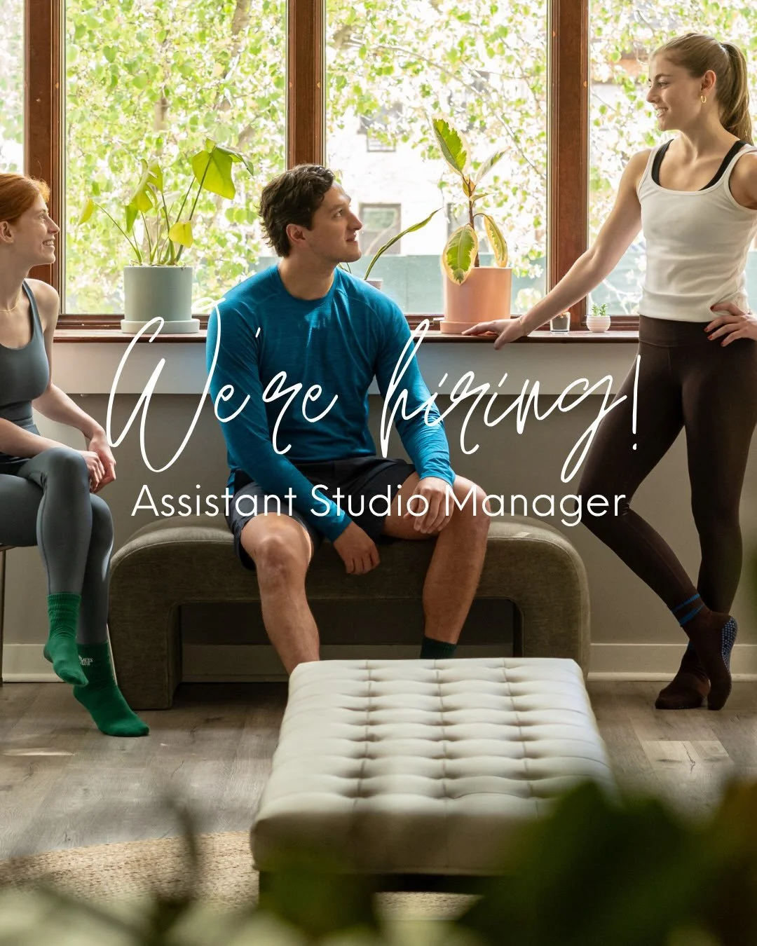 ✨ WE&rsquo;RE HIRING! ✨ Assistant Studio Manager

This is a part-time opportunity for someone who loves wellness, thrives in a community-driven environment, and wants to make a meaningful impact on a small, independent business.

✨ The role:

🔸20&nd