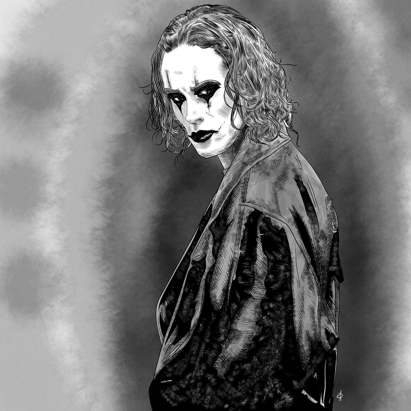 Sometimes my warm ups escape me #thecrow #happyhalloween #devilsnight