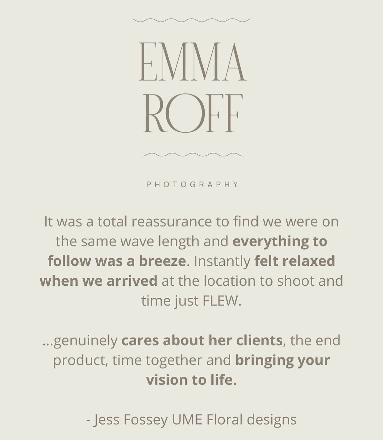 Thank you @ume.floraldesign for your lovely words! 

It&rsquo;s always amazing to work with brands who share a connection on vision and who you can work kindly &amp; honestly together!

Did you see the previous reel I made from our floral shoot for J