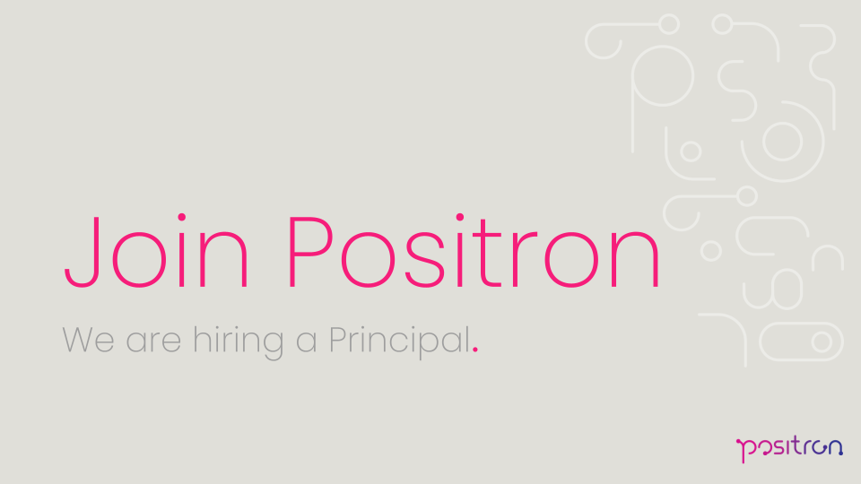 Join us as a Principal