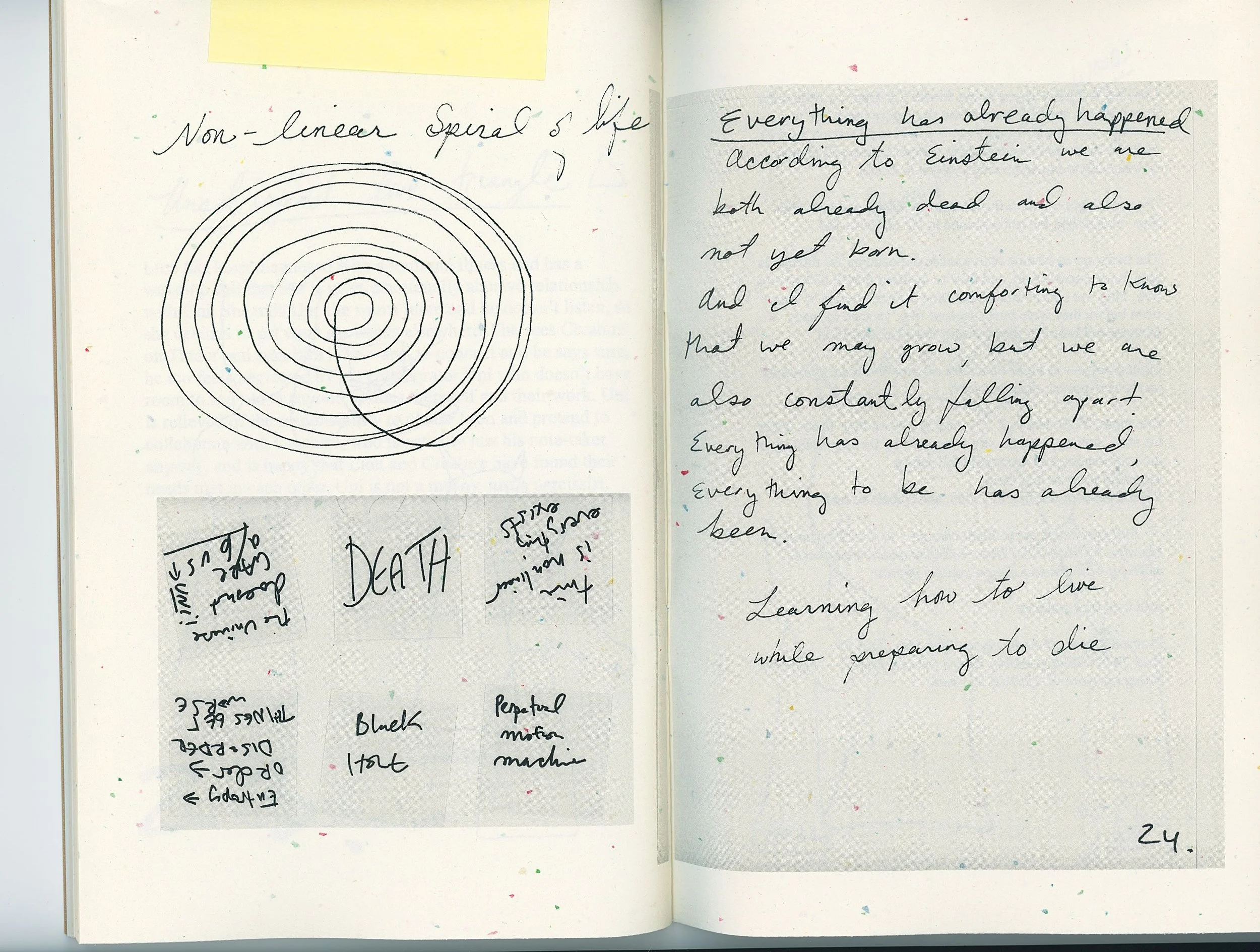 Everything has already happened