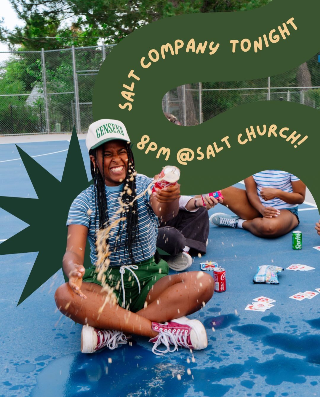 Salt co is back at Salt Church!! 🏄

FRESHMAN🗣️ we have free floats for you tonight AND a chance to win FREE registration to Fall Retreat👀

The lowest price for Fall Retreat is TONIGHT- see you there! 

⏱️8pm
📍Salt Church (2376 46th Ave)